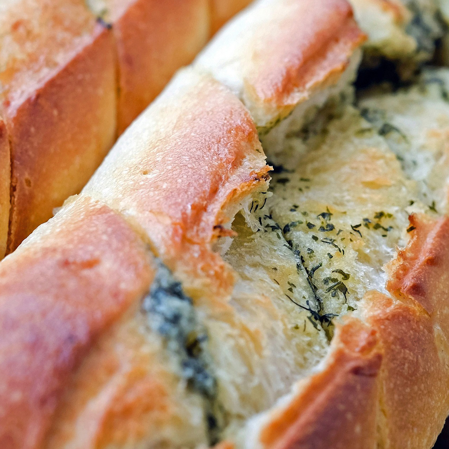 Baguetteblech für 3 Brote - Ideal für Knoblauch-/Kräuterbaguett - 38cm - Edelstahl