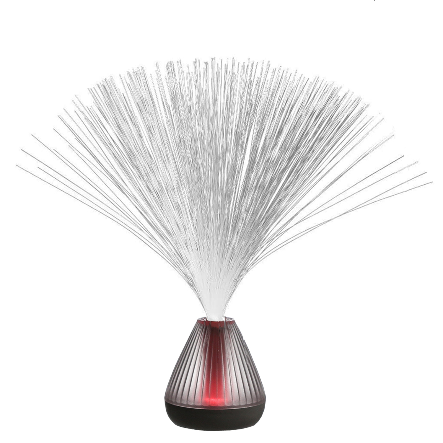 Glasfaserlampe FIBER PUNK Fiberglas LED Farbwechsel - USB Betrieb