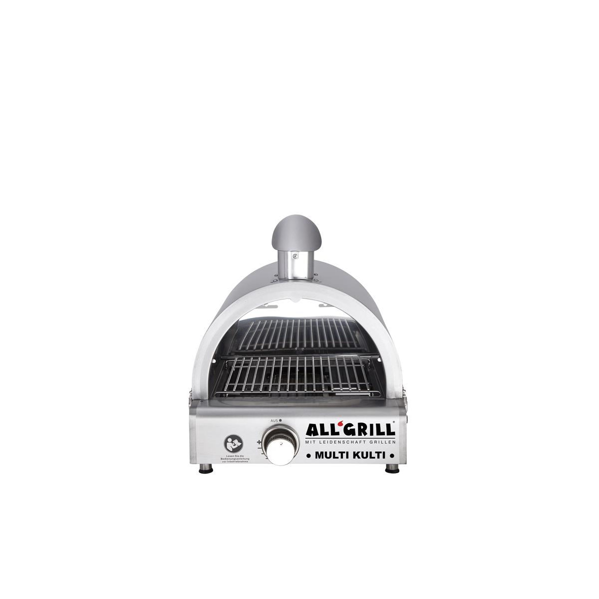 ALL'GRILL Pizzaofen-Edelstahlhaube für MULTI-KULTI
