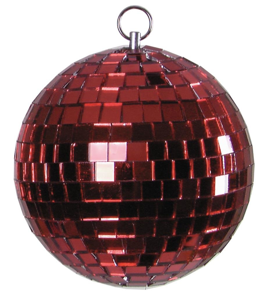 Spiegelkugel rot - Diskokugel (Discokugel) zur Dekoration - Echtglas - mirrorball red Spiegelkugel rot - Diskokugel (Discokugel) zur Dekoration - Echtglas - mirrorball red