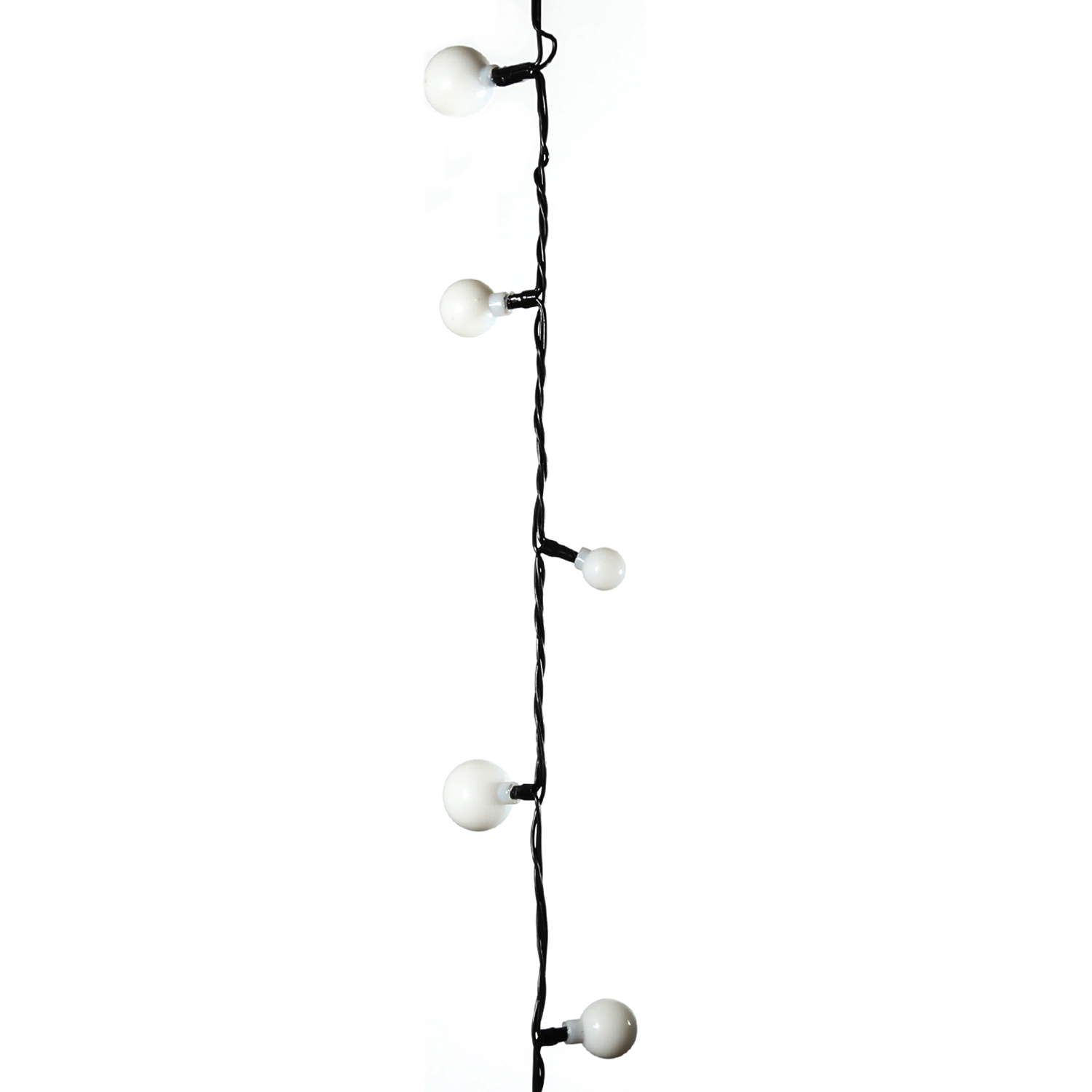 LED Lichterkette BERRY - 240 warmweiße opale Kugeln - 3 unterschiedliche Größen - L: 18m - für Außen