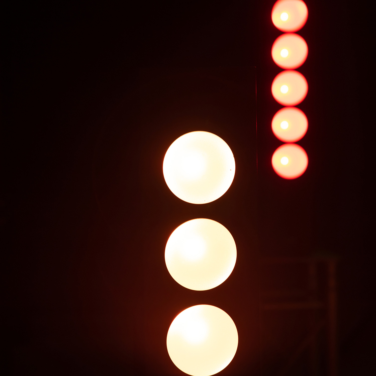 LED Lichtsäule Lichtorgel - high Power 6x 30W COB - DMX - inkl. Fernbedienung - Partyraumbeleuchtung