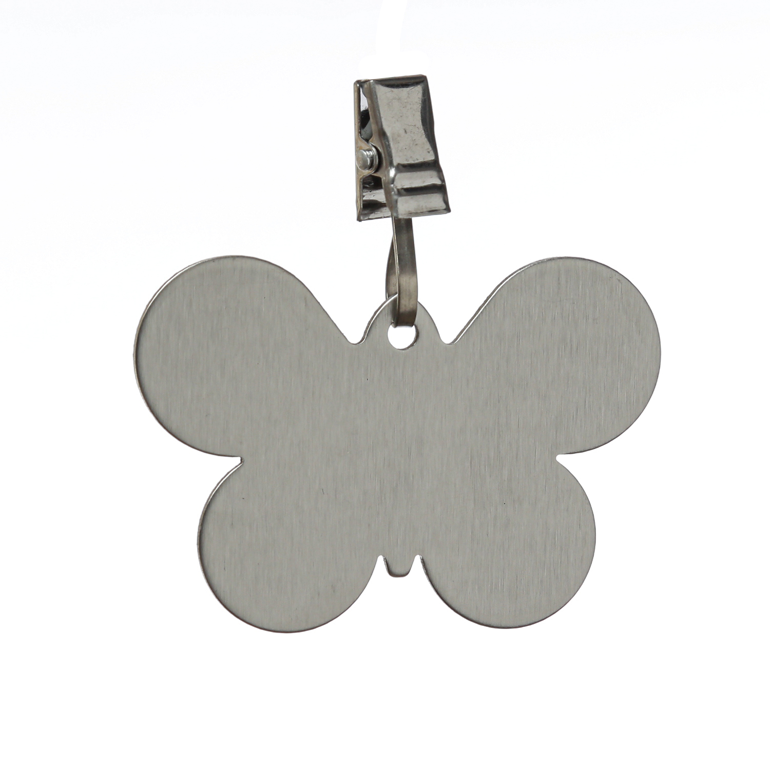 Tischdeckenbeschwerer SCHMETTERLING - Tischtuchklammer - Edelstahl - 8er Set