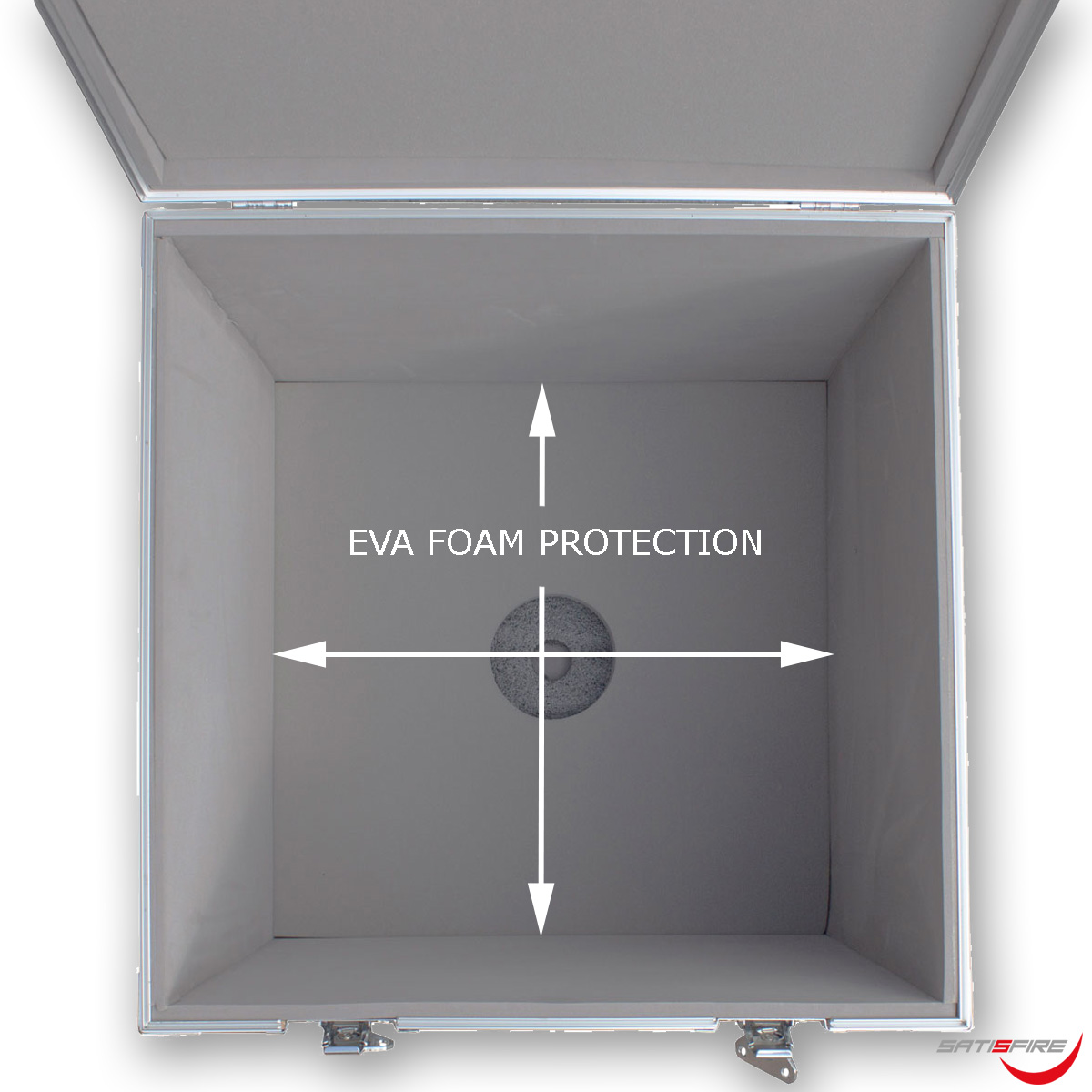 Flightcase Transportcase für 50cm Spiegelkugeln - Roadcase - Transportkiste für Discokugeln Flightcase Transportcase für 50cm Spiegelkugeln - Roadcase - Transportkiste für Discokugeln