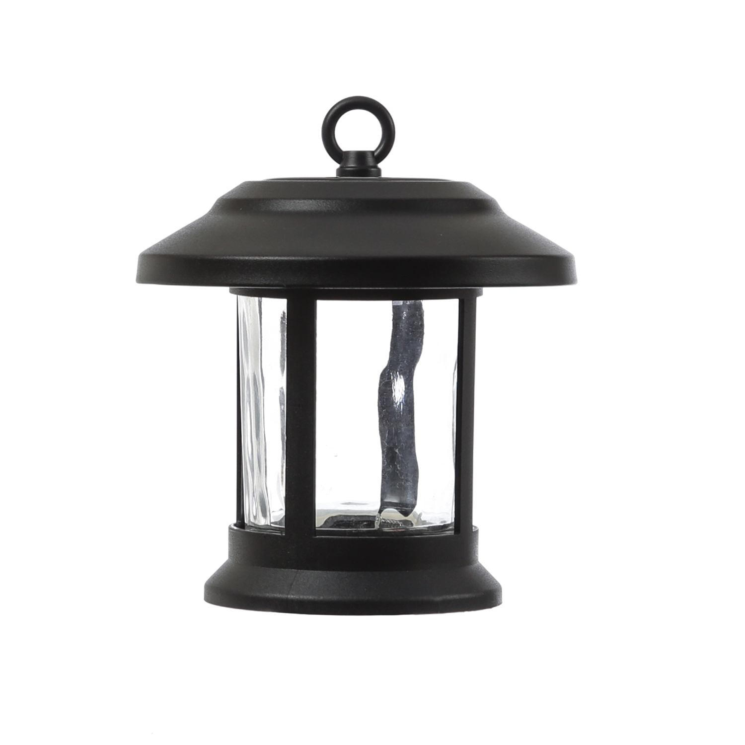 LED Solar Gartenleuchte 3in1 - Laterne/Hängeleuchte/Wegleuchte - H: 32cm - Lichtsensor - 2er Set