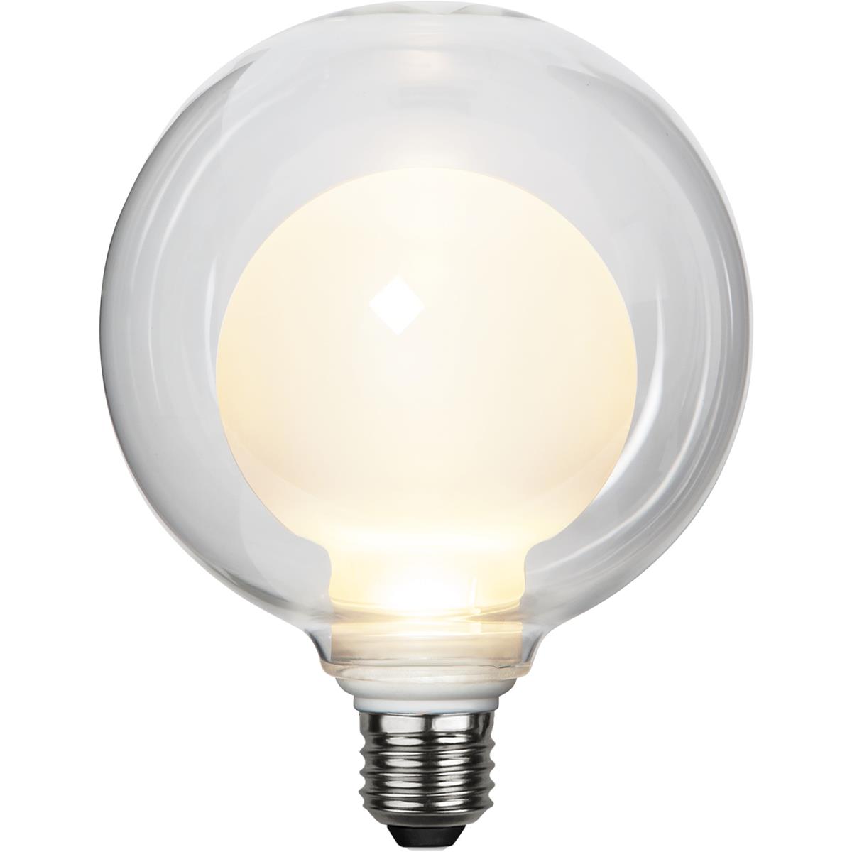 LED Deko Leuchtmittel "Space" - E27 - warmweiß - in 3 Stuffen dimmbar - 2700K - 3,5W