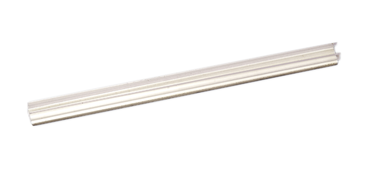 Befestigungsschienen für Lichtschlauch (12-13mm) 25 Stück - 200cm - Kunststoff, transparent