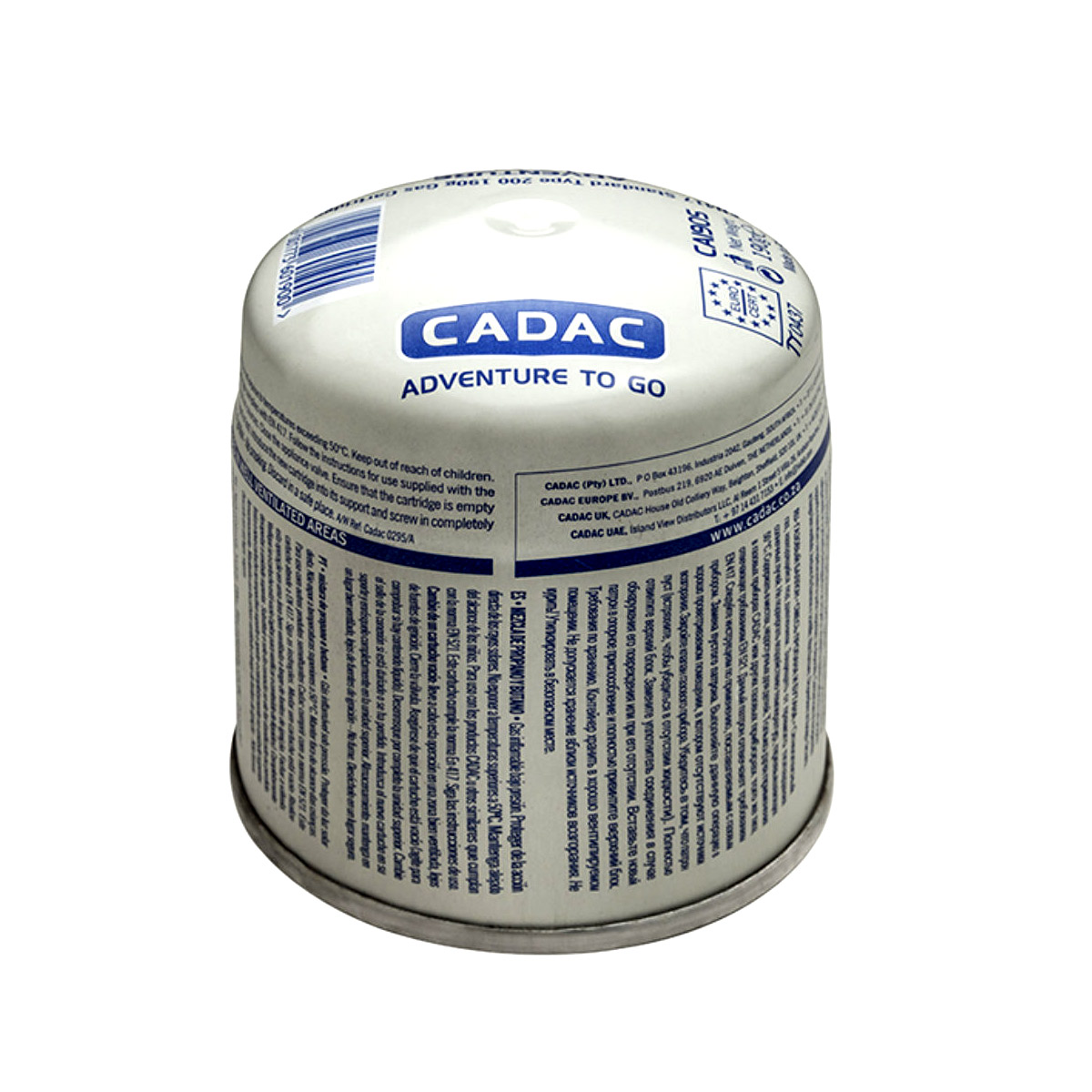 CADAC 190g Stech Gas-Kartusche  (190g Butan-Propan-Gemisch) - Stechkartusche