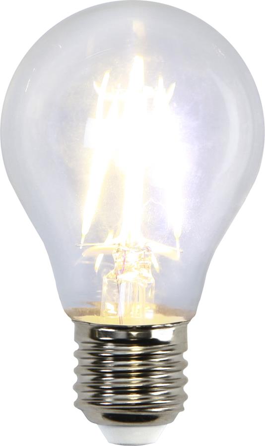 LED Tropfenlampe FILA A60 - E27 - 4W - warmweiss 2700K - 470lm  - klar LED Tropfenlampe FILA A60 - E27 - 4W - warmweiss 2700K - 470lm  - klar