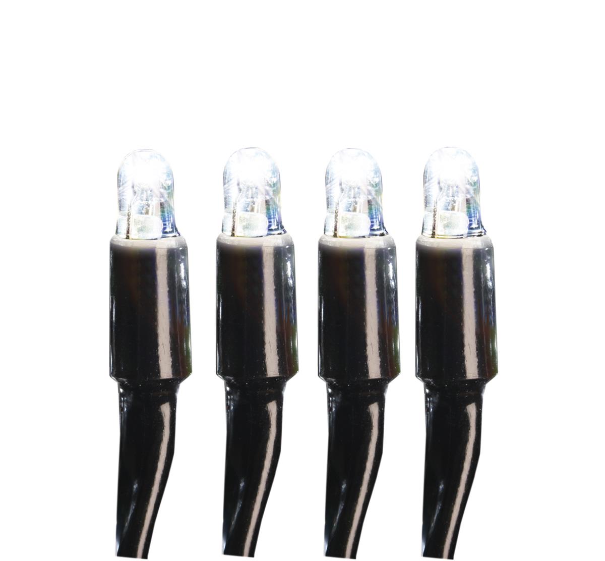 System LED Black | Lichtvorhang | koppelbar | exkl. Trafo |	2.00m x 1.00m | 100x Kaltweiß