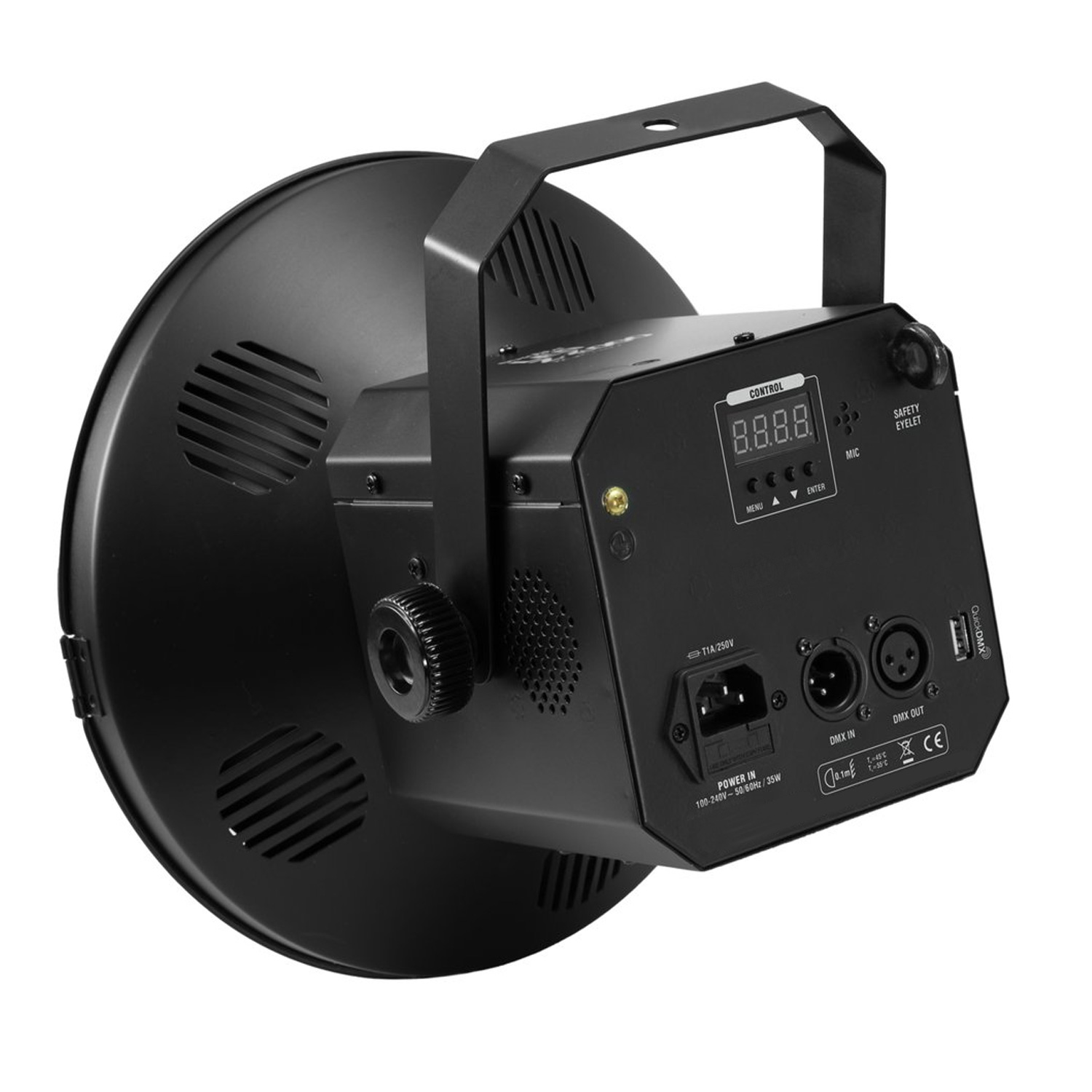 Power Mushroom - starker LED Lichteffekt - 8 Farben - IR Fernbedienung