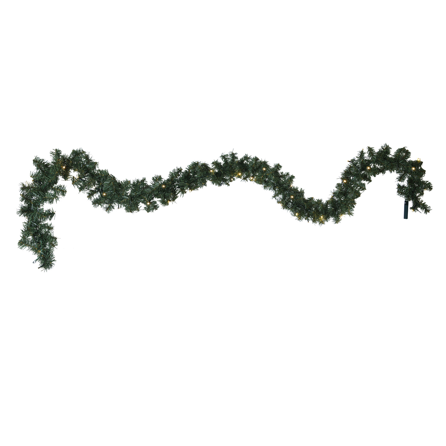 LED Tannengirlande Weihnachtsgirlande beleuchtet 30LED Batterie Timer 2,50m grün LED Tannengirlande Weihnachtsgirlande beleuchtet 30LED Batterie Timer 2,50m grün