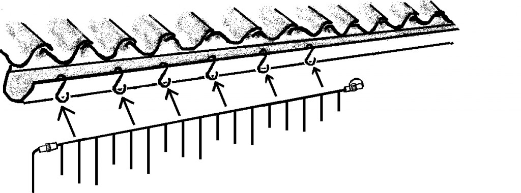 Befestigungs-Haken für Lichterketten und Lichterschläuche - 10 Stück Befestigungs-Haken für Lichterketten und Lichterschläuche - 10 Stück