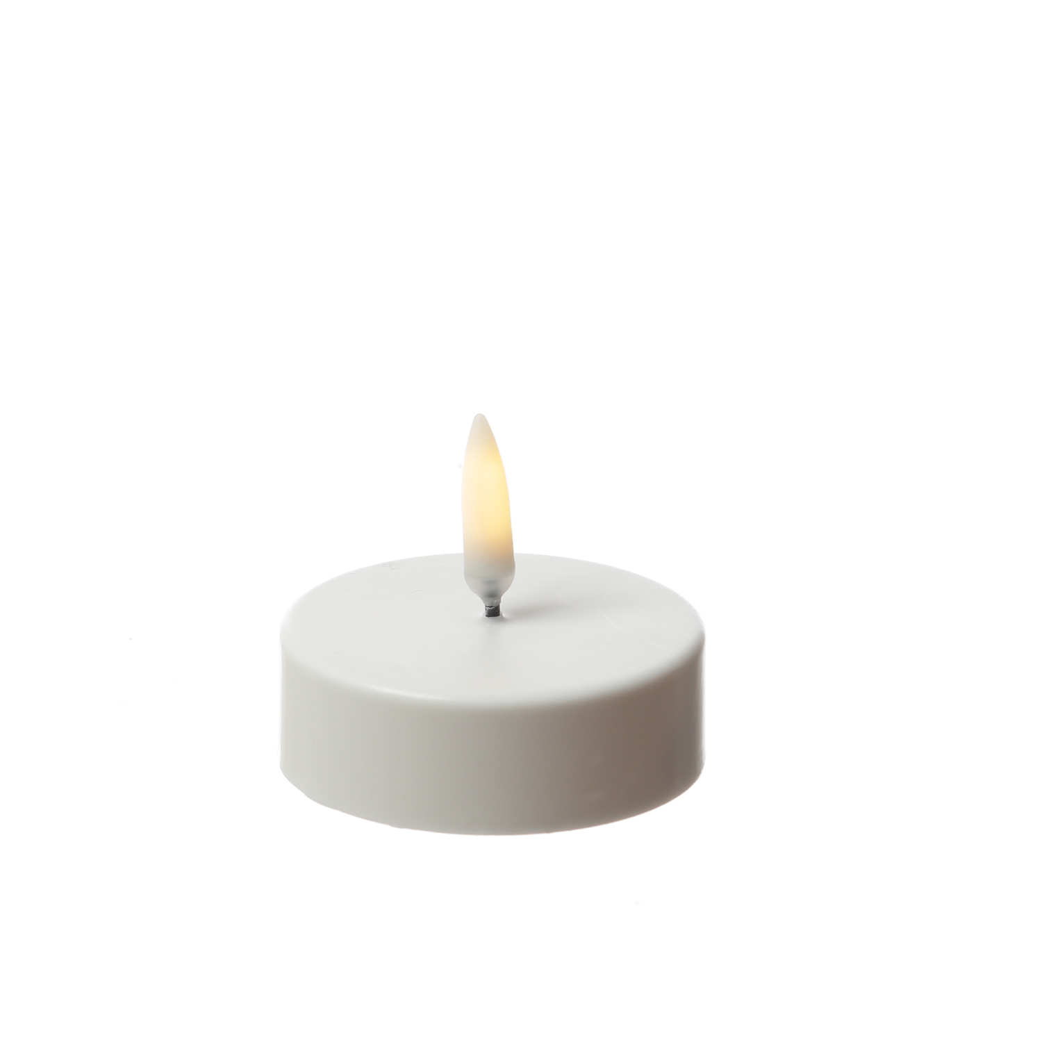 LED Maxi Teelicht THEA - XL Teelicht - D: 6,1cm - H: 5cm - Timer - Batteriebetrieb - weiß LED Maxi Teelicht THEA - XL Teelicht - D: 6,1cm - H: 5cm - Timer - Batteriebetrieb - weiß