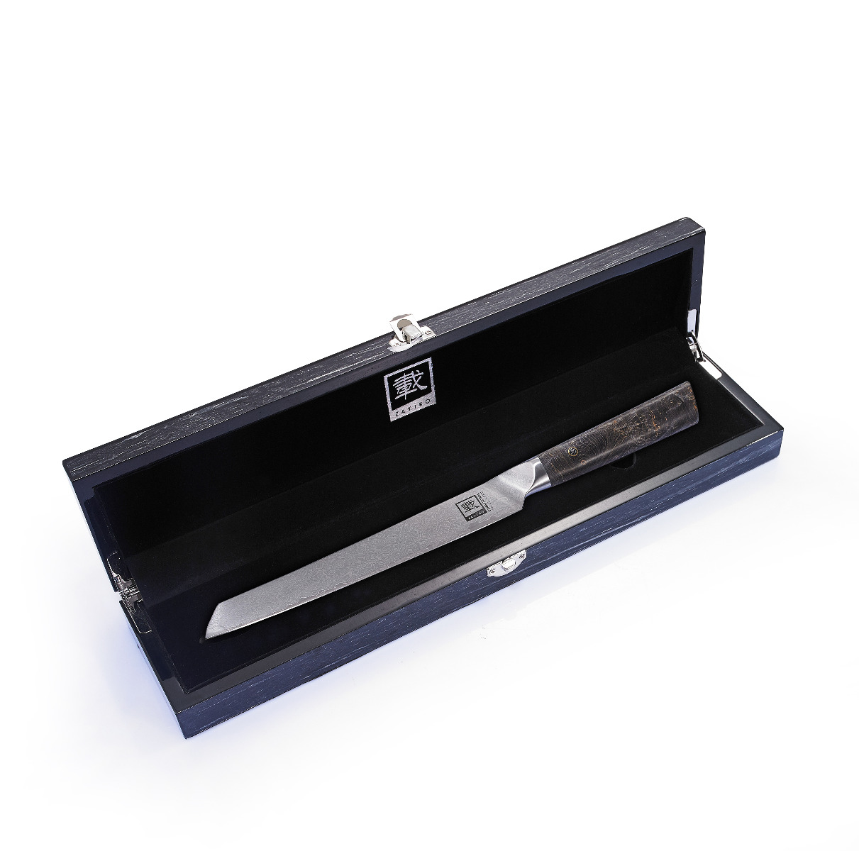 ZAYIKO Damastmesser DAITO PROFI LINE "Fleischmesser" - Ahornholz - VG-10 Stahlkern