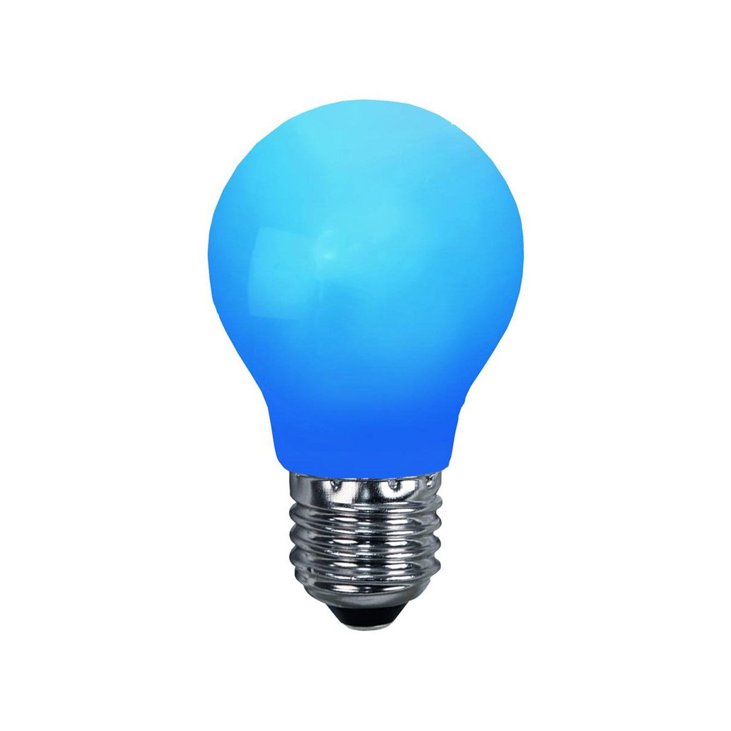 LED Leuchtmittel Tropfenlampe A60 Polycarbonat Blau 2W LED Leuchtmittel Tropfenlampe A60 Polycarbonat Blau 2W