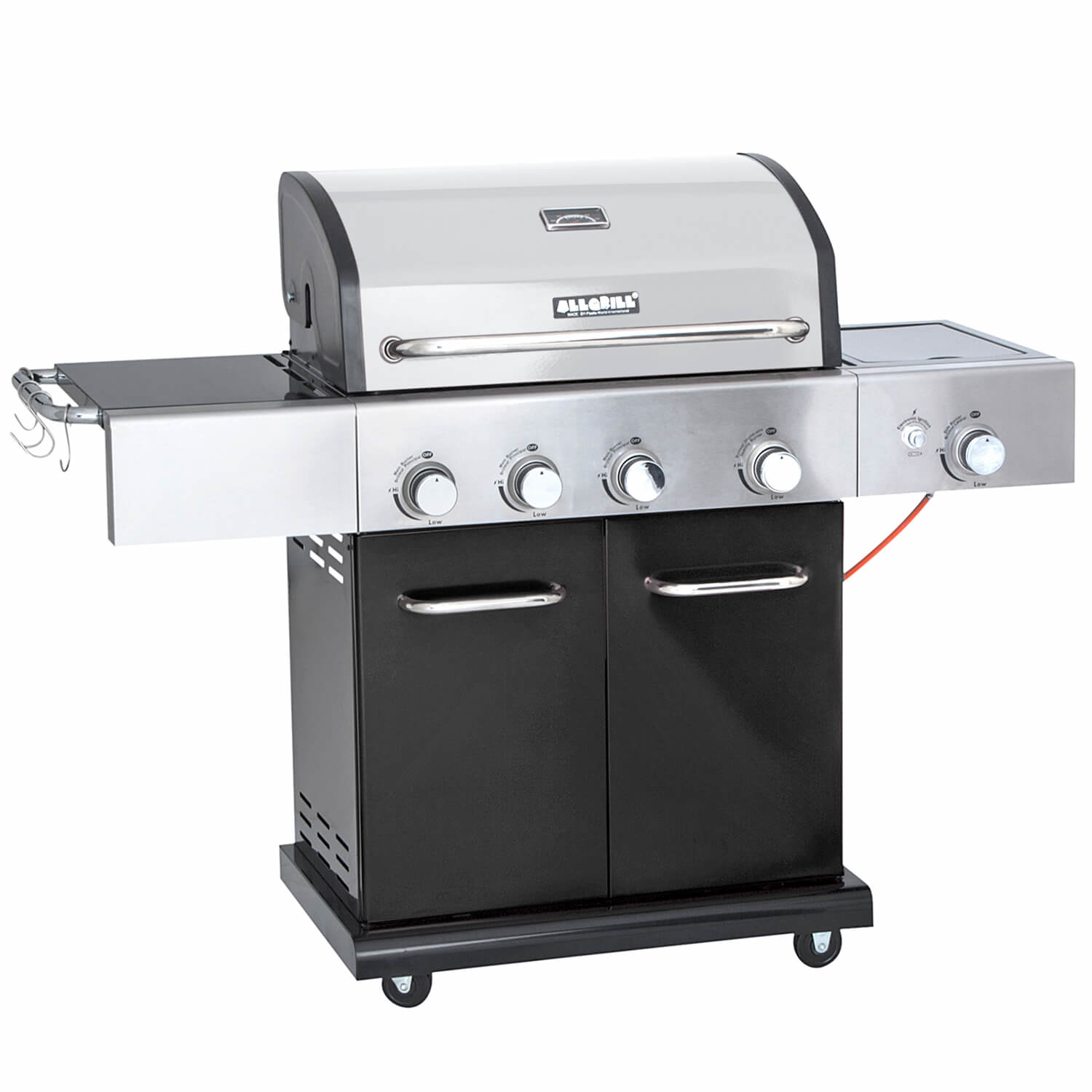 ALL'GRILL ELEGANCE schwarz inkl. GRATIS Zubehör