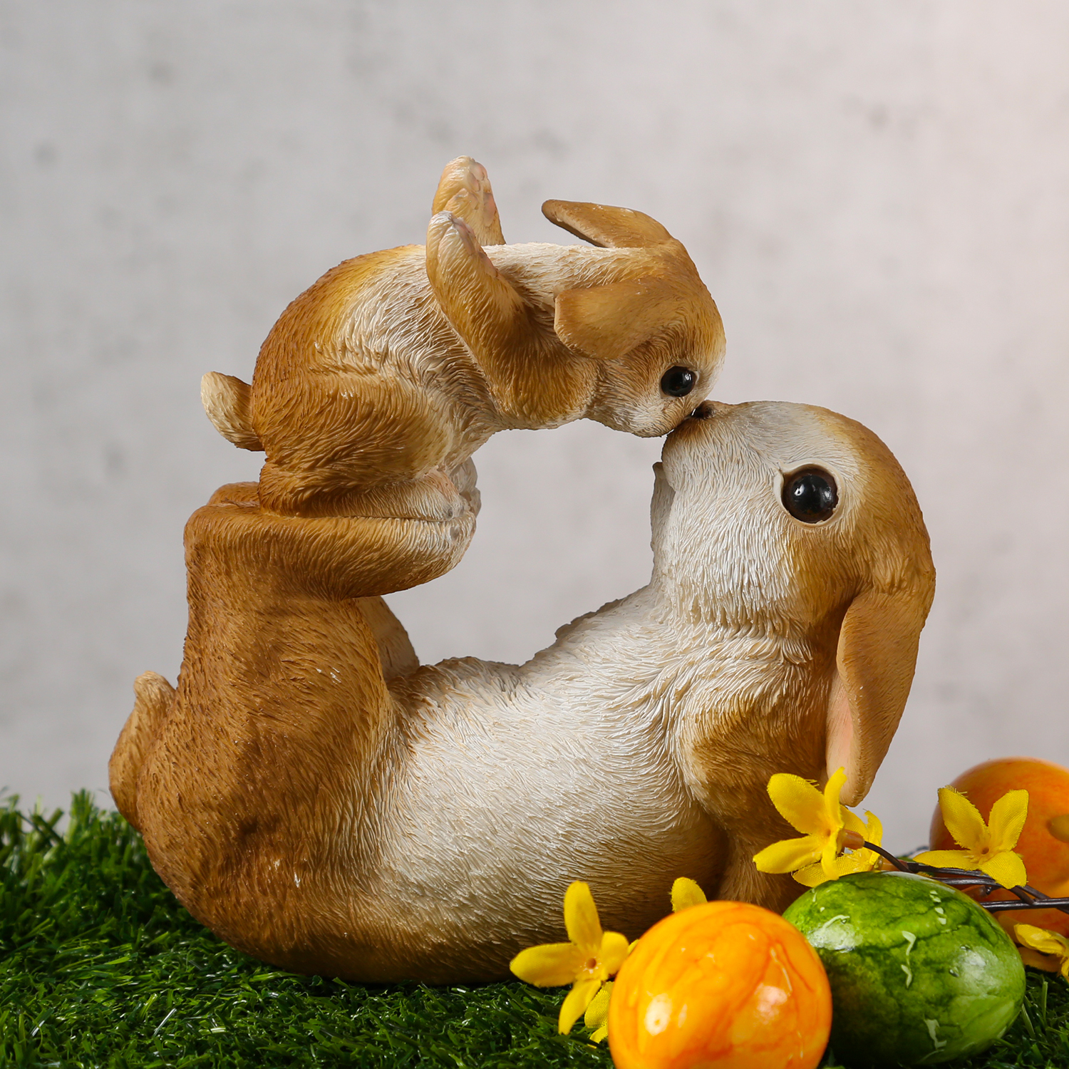 Hase - Osterhase liegend - Frühlingsdeko - Ostern - Innen - braun/beige Hase - Osterhase liegend - Frühlingsdeko - Ostern - Innen - braun/beige