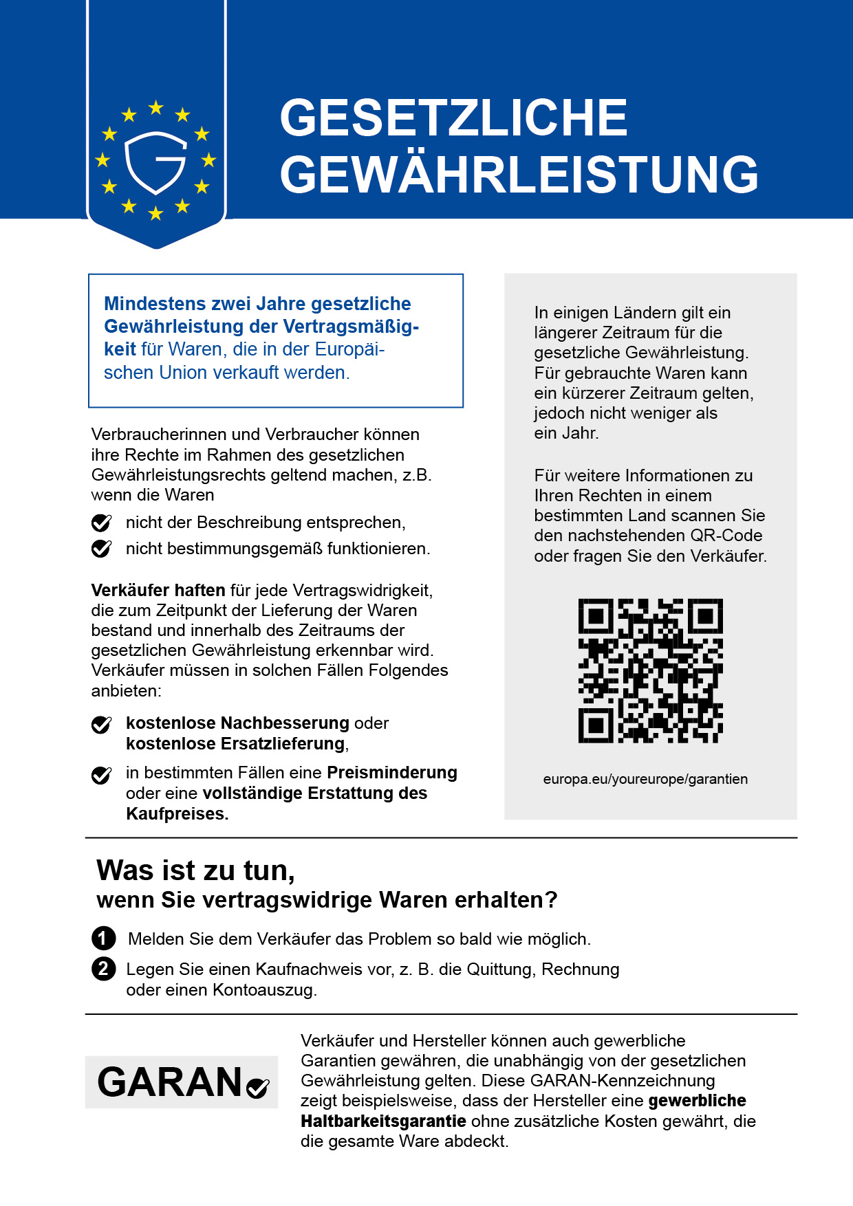 Gewährleistung