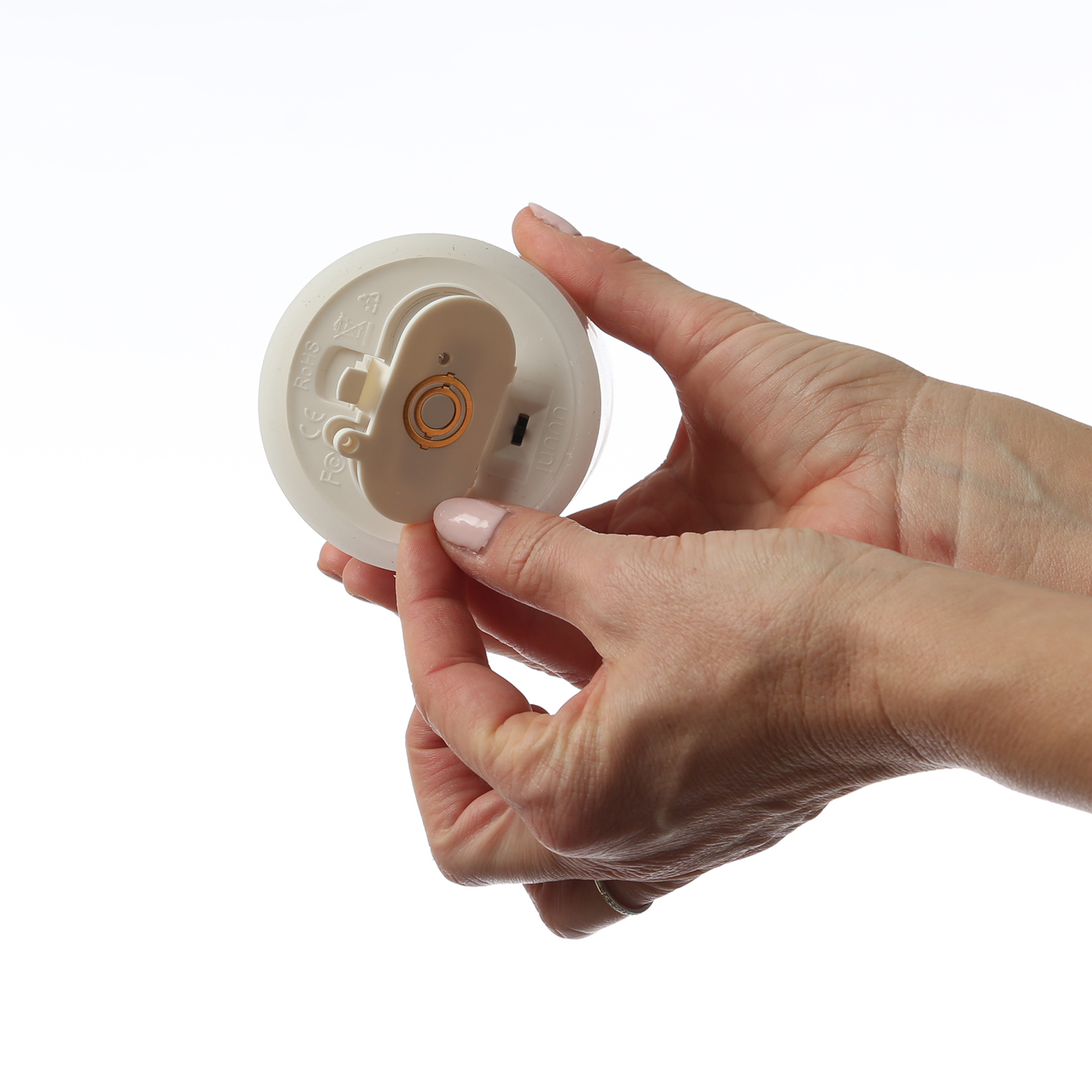 Uyuni Set 4x aufladbarer Akku inkl. Ladestaiton - für Echtwachs Kerzen von Piffany - Ersatz für 2xC