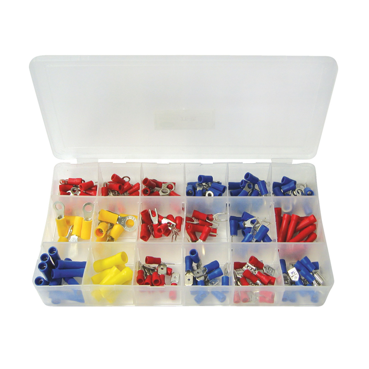 Kabelschuh-Sortiment - 175 Teile - in Sortimentsbox Kabelschuh-Sortiment - 175 Teile - in Sortimentsbox