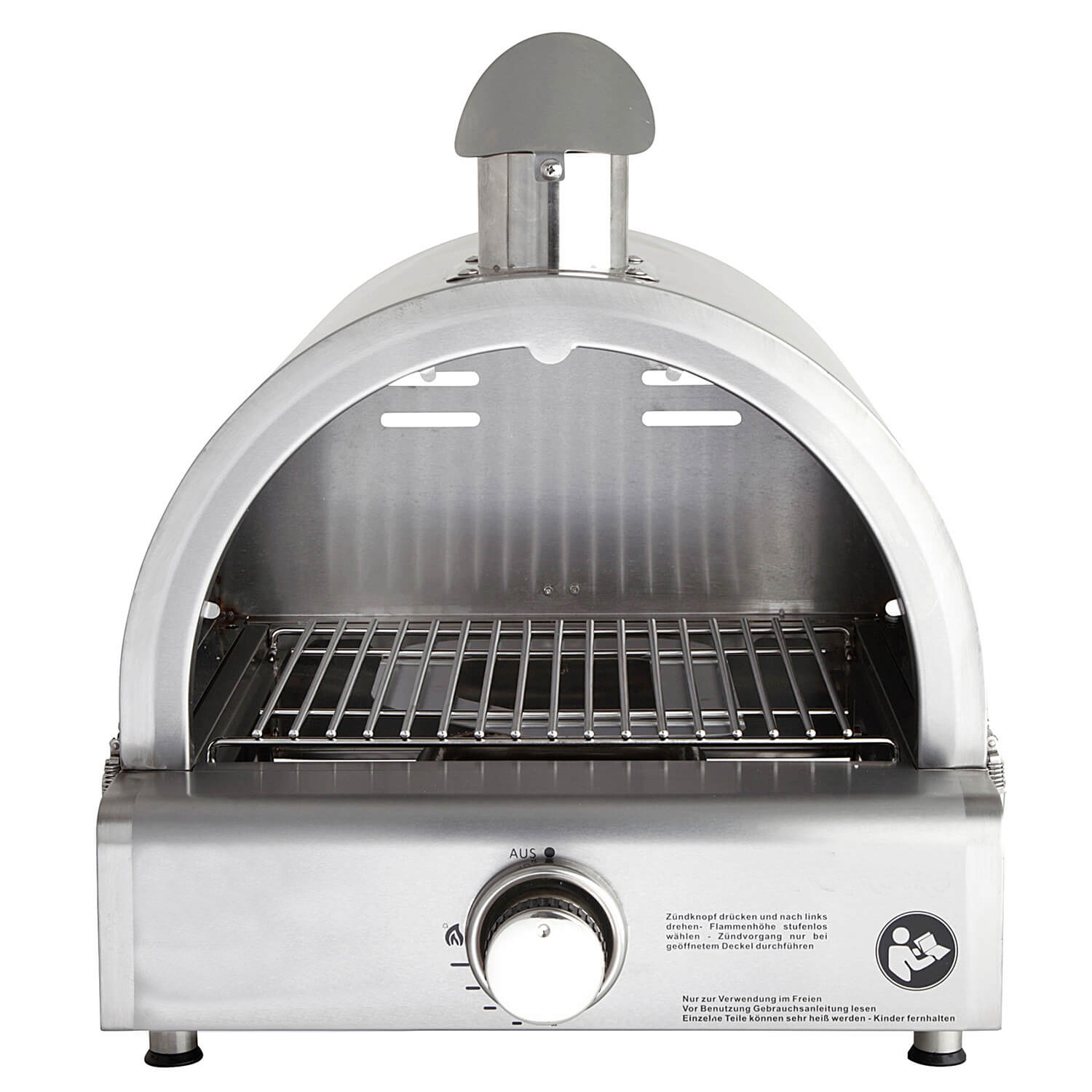 Pizzaofen Gas KULT - umbaubar als Grill - 3,8kW - Volledelstahl