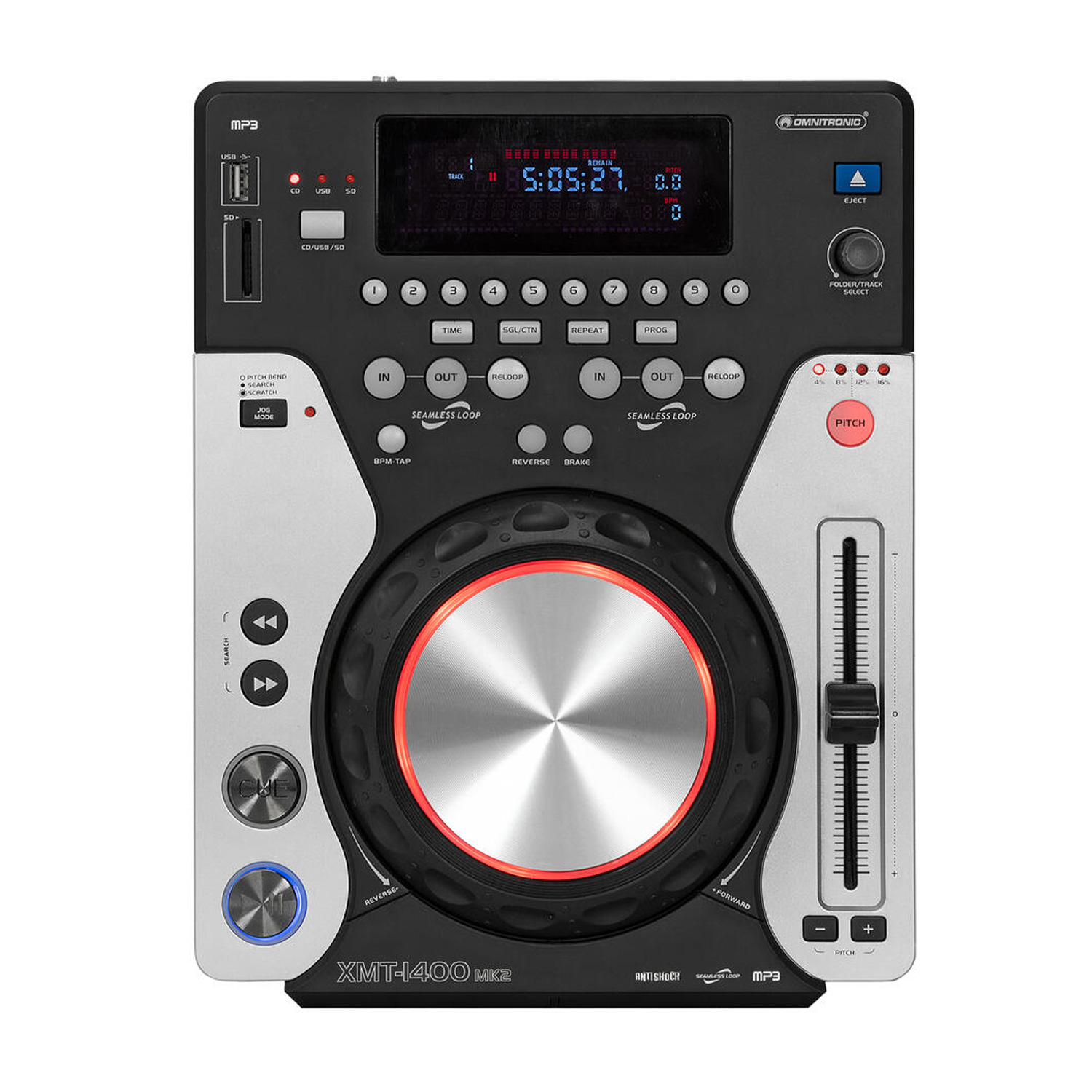 Tabletop CD/USB/SD Player XTM-1400 MK2