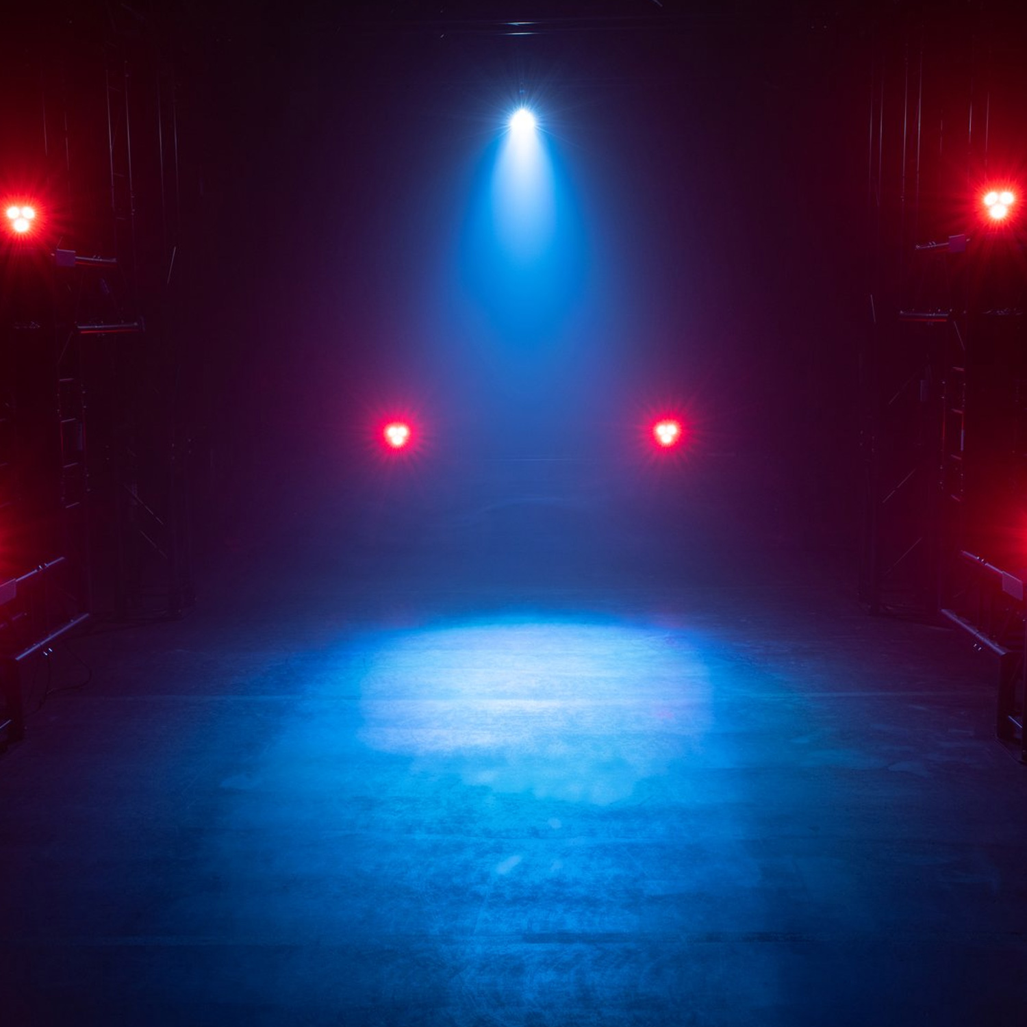 LED Party Multieffekt HYBRID - Farbiges Licht + Stroboskop