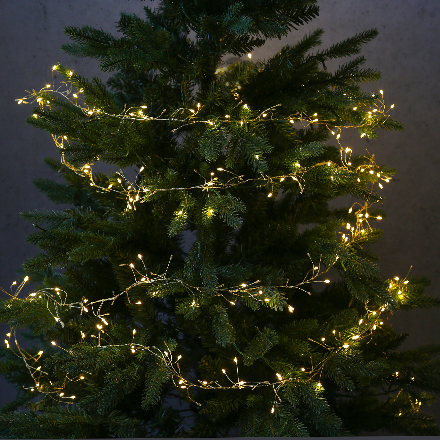 LED Draht Büschellichterkette Compact - 960 pink-/bernstein LED - L: 12m - 8 Funkt. - Trafo - gold LED Draht Büschellichterkette Compact - 960 pink-/bernstein LED - L: 12m - 8 Funkt. - Trafo - gold