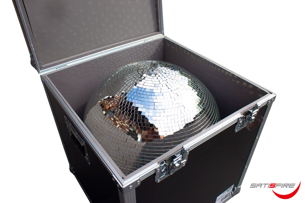 Flightcase Transportcase für 50cm Spiegelkugeln - Roadcase - Transportkiste für Discokugeln Flightcase Transportcase für 50cm Spiegelkugeln - Roadcase - Transportkiste für Discokugeln