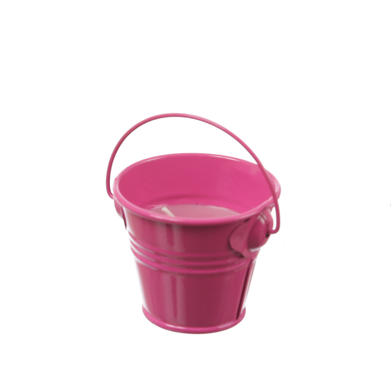 Duftkerzen CITRONELLA - Outdoor Kerzen im Metalleimer - H: 5,5cm - pink - 3er Set Duftkerzen CITRONELLA - Outdoor Kerzen im Metalleimer - H: 5,5cm - pink - 3er Set