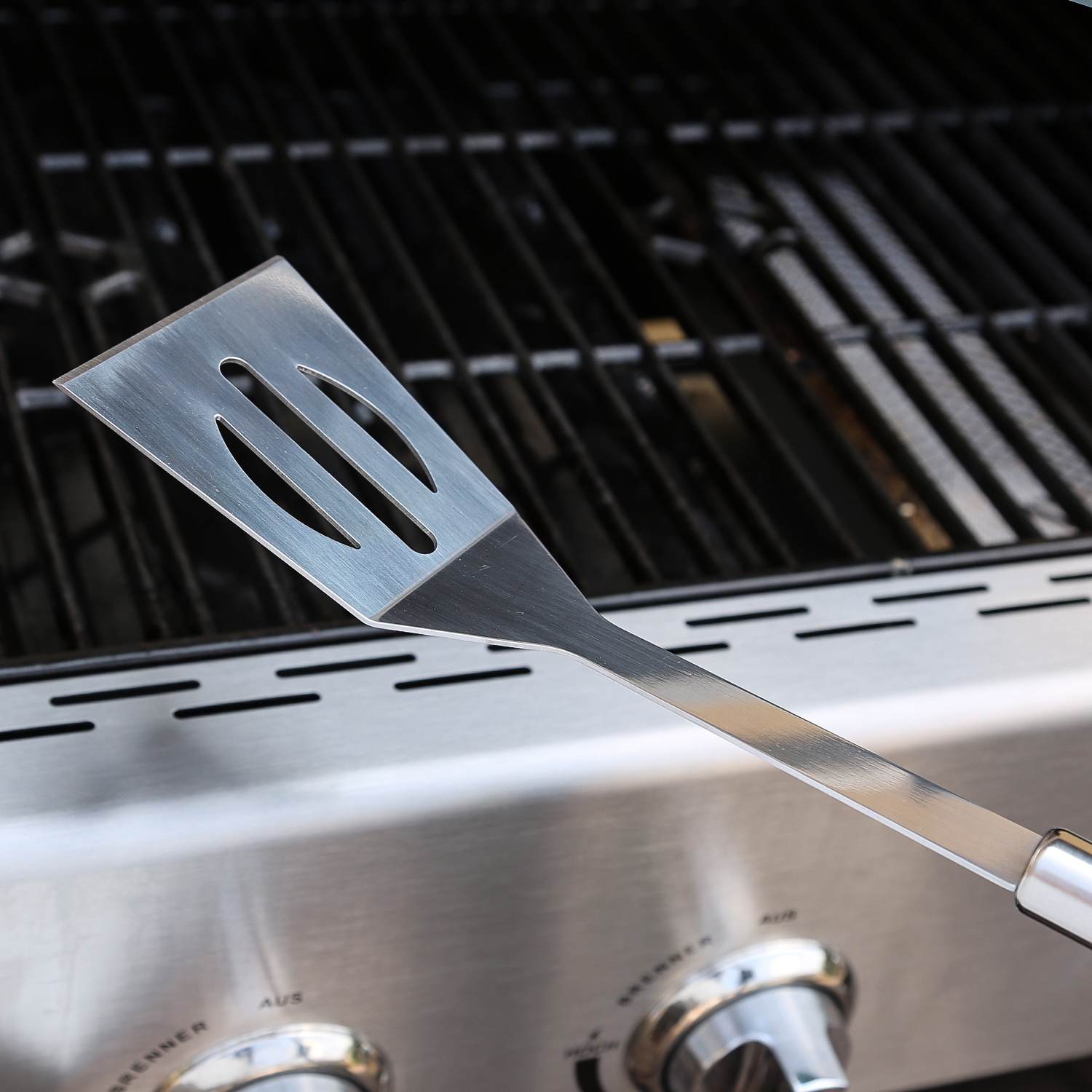 Wender - Pfanne und Grill - Edelstahl - L: 35cm