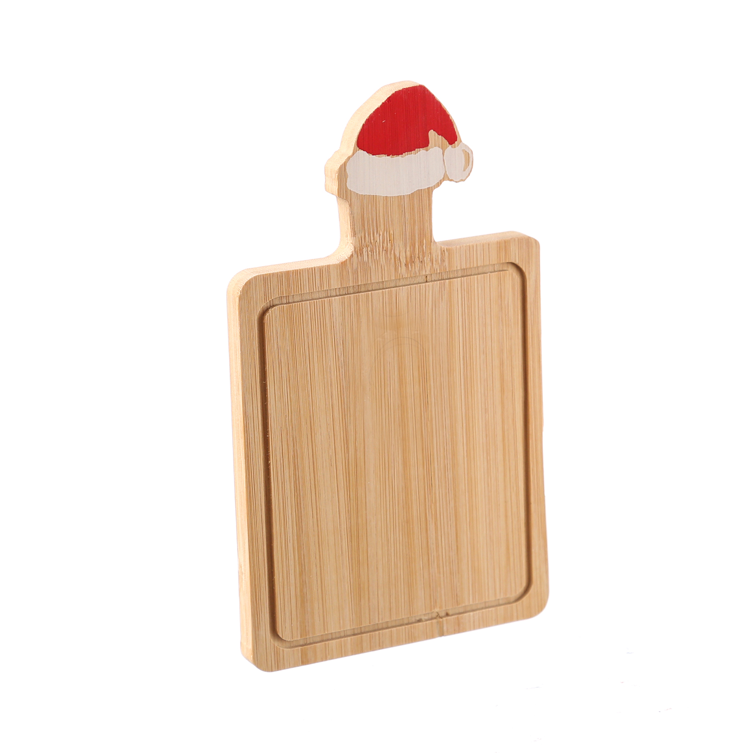 Schneidebrett Nikolausmütze - Vesperbrett - Holz - mit Griff - L: 19,6cm - B: 11,5cm - natur Schneidebrett Nikolausmütze - Vesperbrett - Holz - mit Griff - L: 19,6cm - B: 11,5cm - natur
