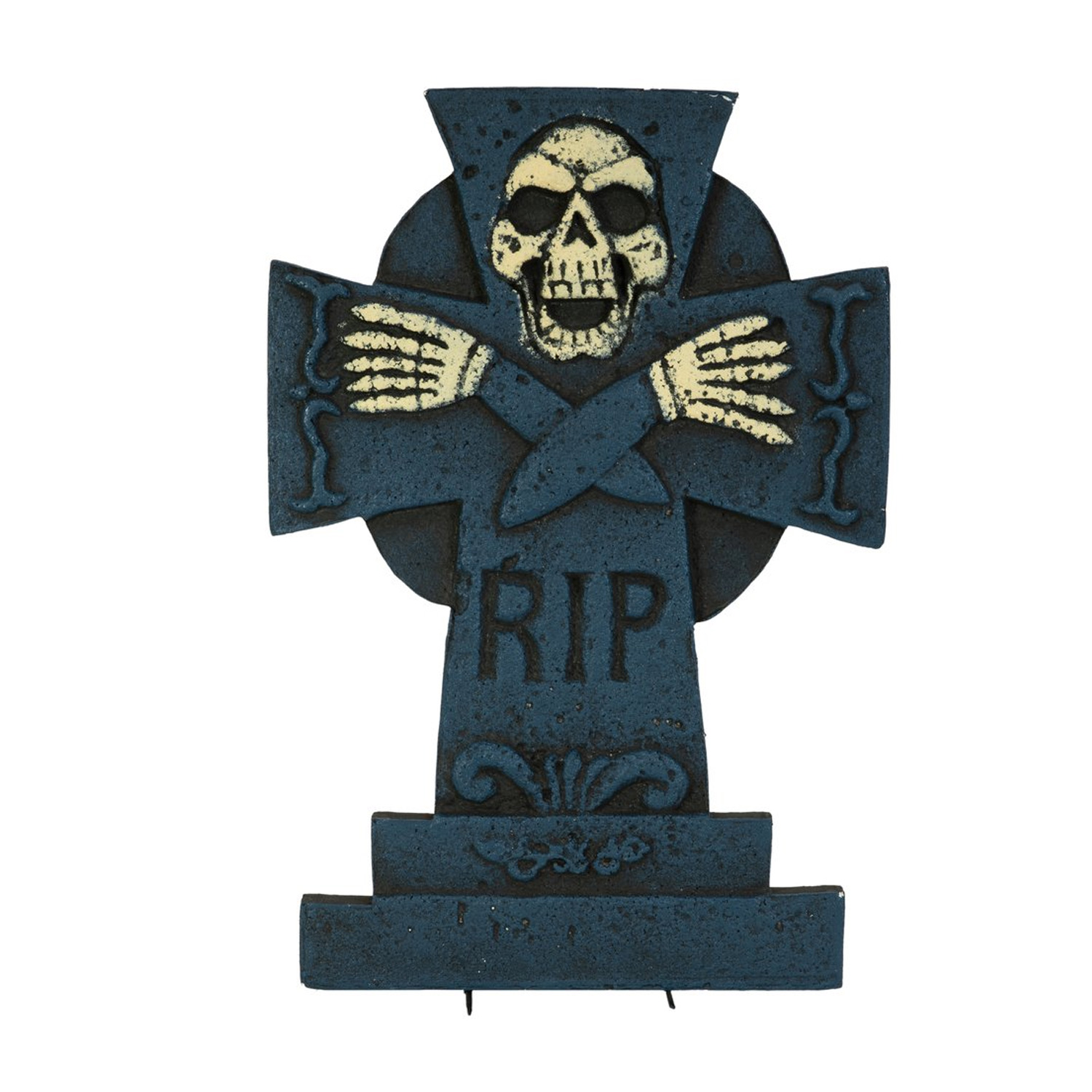 Halloween Grabsteinset "Friedhof" - Gruseldekoration innen und außen - 6-teilig
