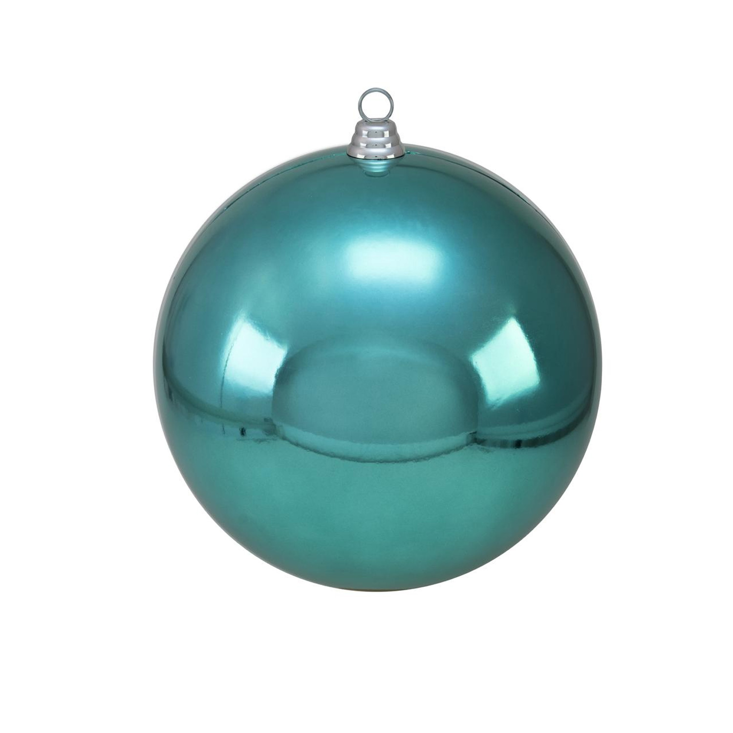XL Dekokugel 30cm - Baumkugel - türkis glänzend - Innen&Außen - robustes Polyethylen XL Dekokugel 30cm - Baumkugel - türkis glänzend - Innen&Außen - robustes Polyethylen