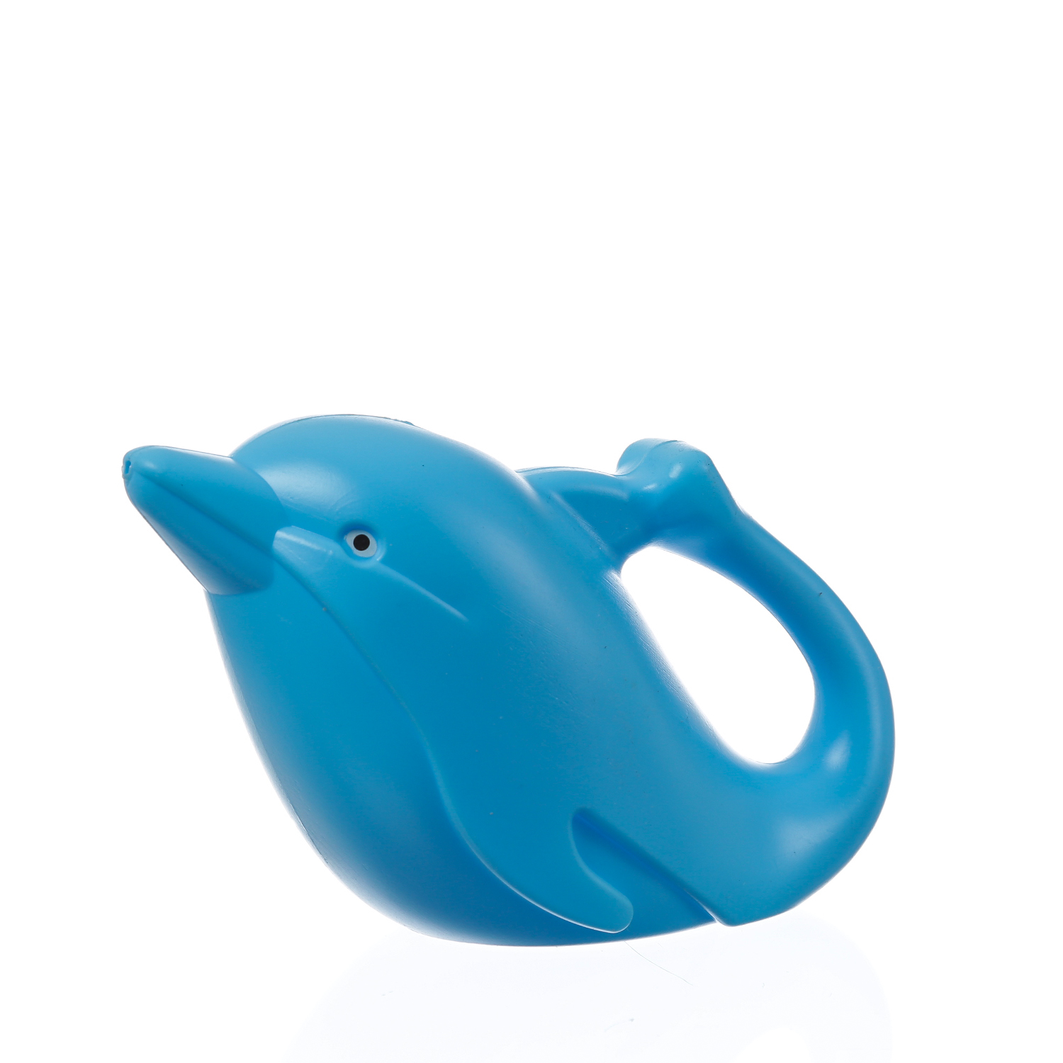 Kinder Gießkanne Delfin FLIPPER - Kunststoff - H: 12cm - 0,8 Liter - blau