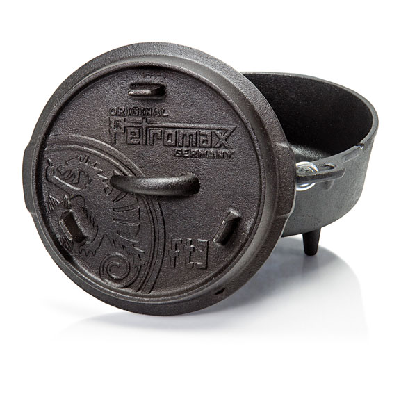 Petromax Feuertopf Dutch Oven ft3 mit Füßen - 1,6L - 1-3 Personen