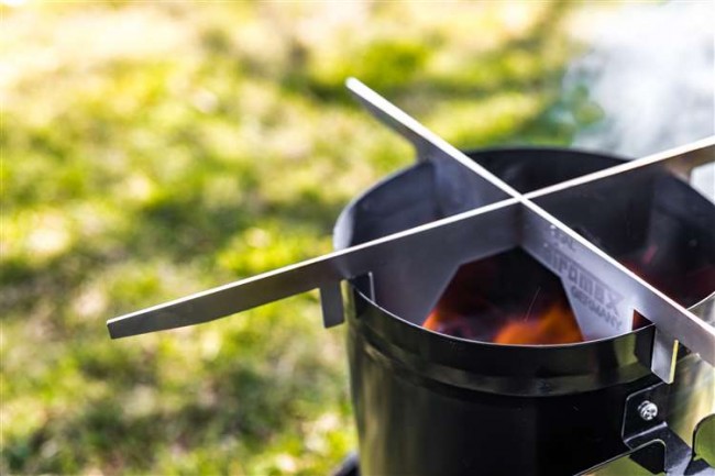 Petromax Feuerstand Aufsatz für den Anzündkamin