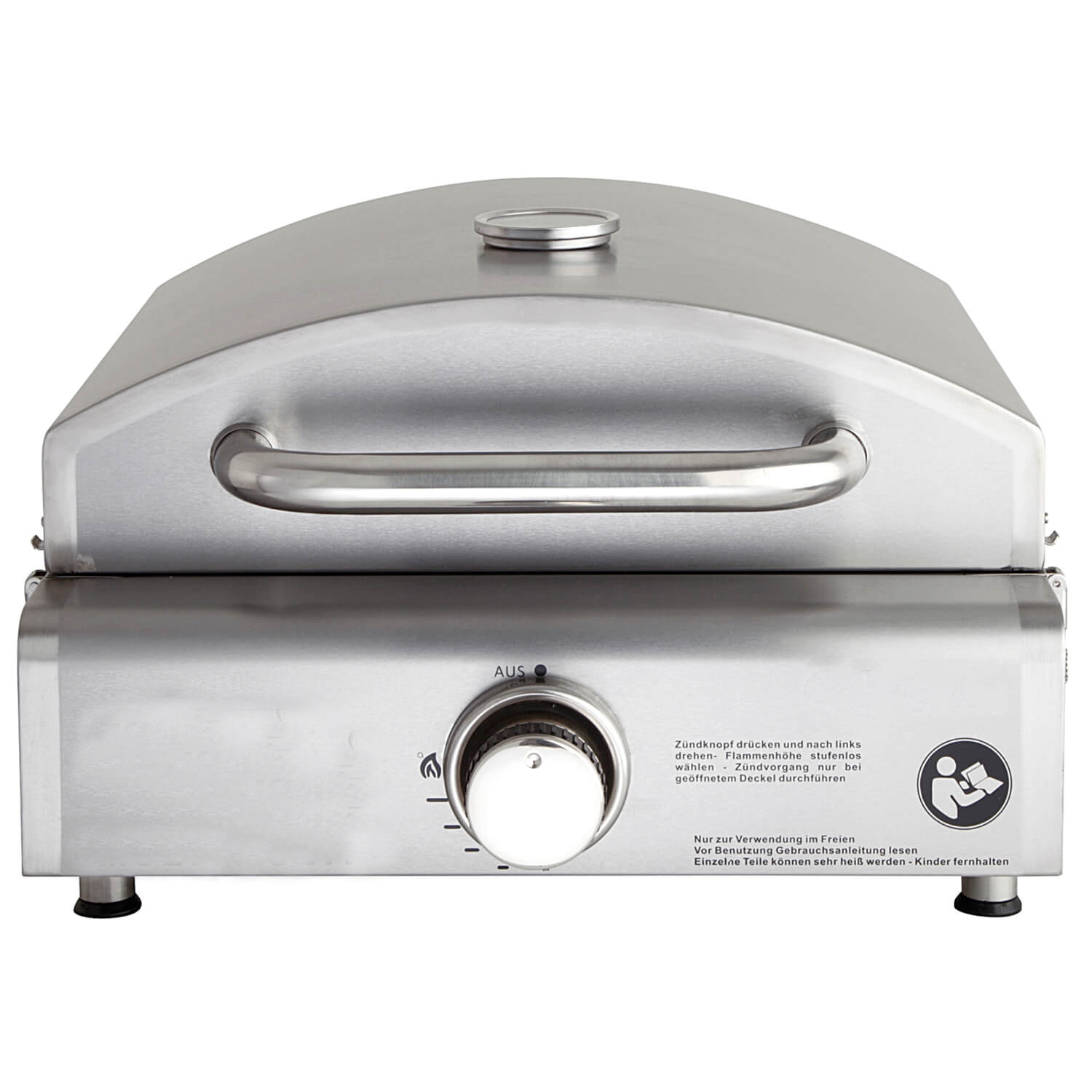 Pizzaofen Gas KULT - umbaubar als Grill - 3,8kW - Volledelstahl