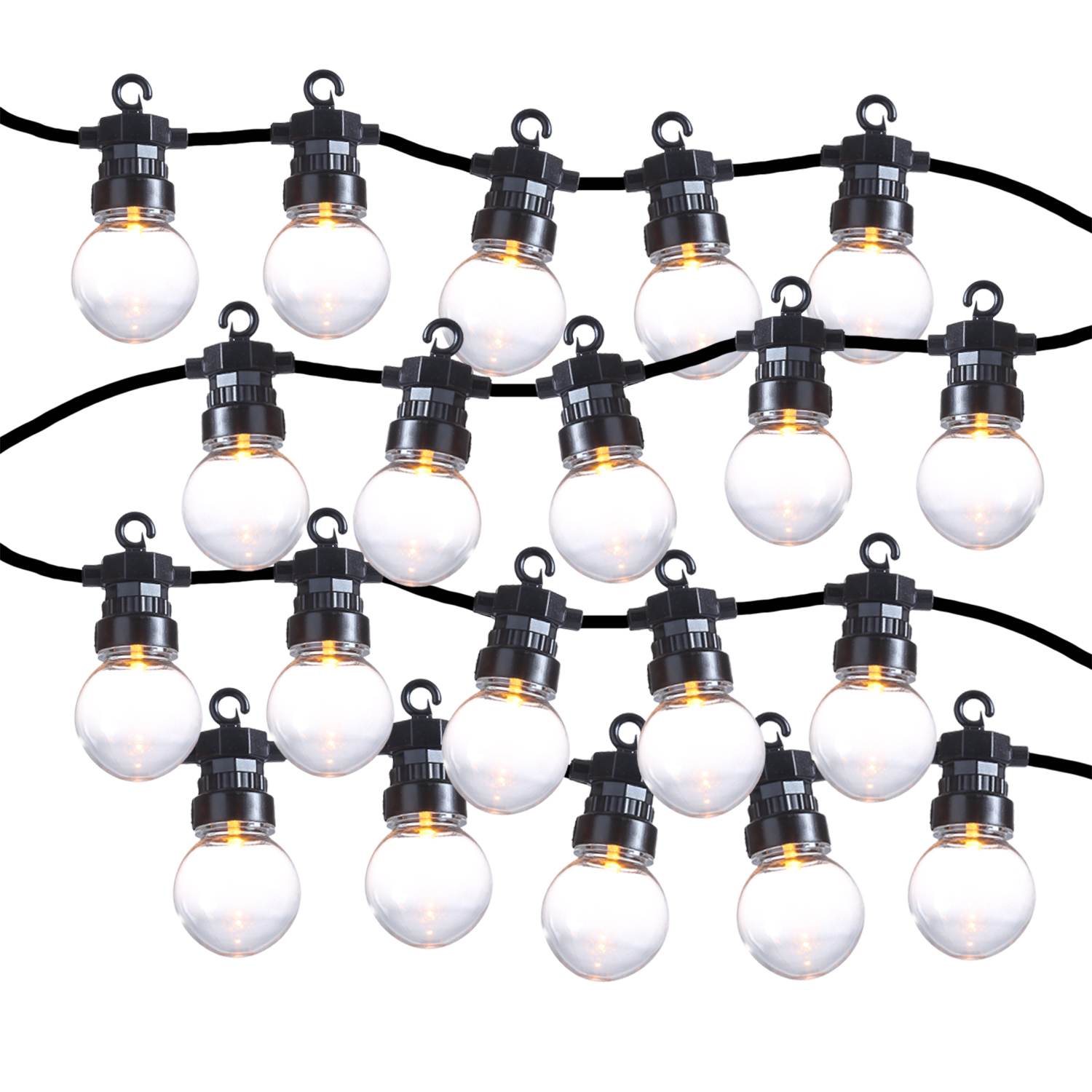 LED Party Lichterkette Circus - 20 LED - L: 8,8m - koppelbar bis 100 LED - 8 Funktionen - für Außen LED Party Lichterkette Circus - 20 LED - L: 8,8m - koppelbar bis 100 LED - 8 Funktionen - für Außen