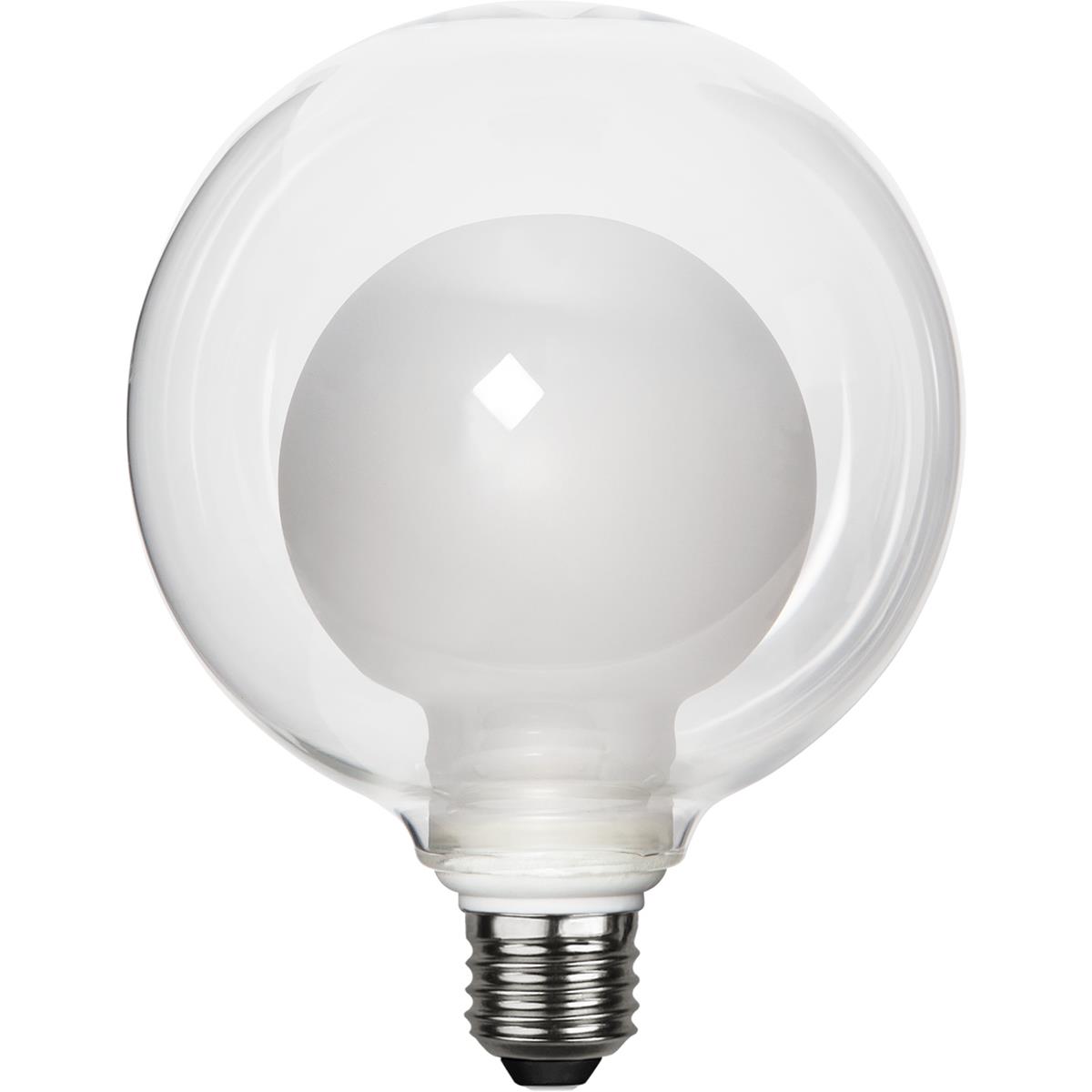 LED Deko Leuchtmittel "Space" - E27 - warmweiß - in 3 Stuffen dimmbar - 2700K - 3,5W