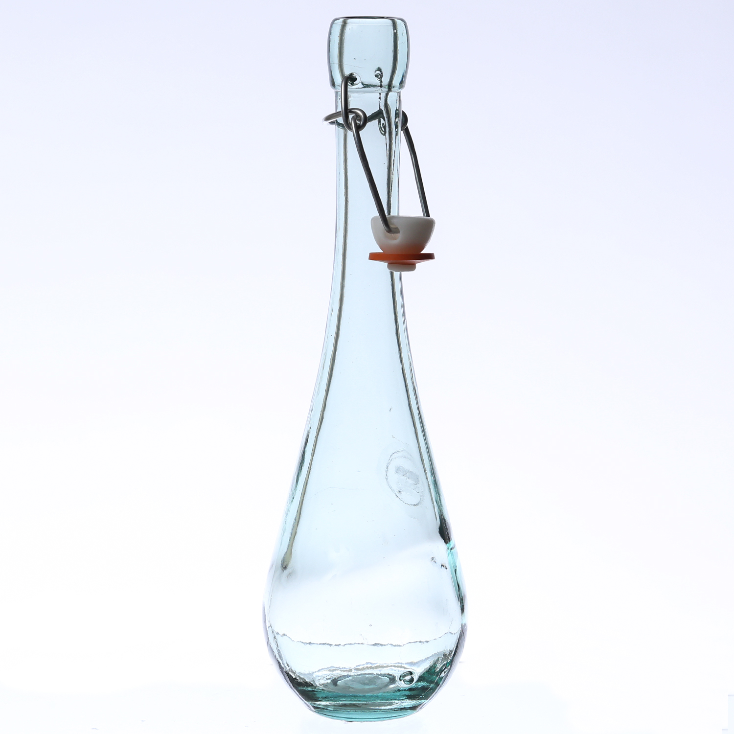 Glasflasche mit Bügelverschluss - Vorratsflasche - Recyclingglas - 325ml