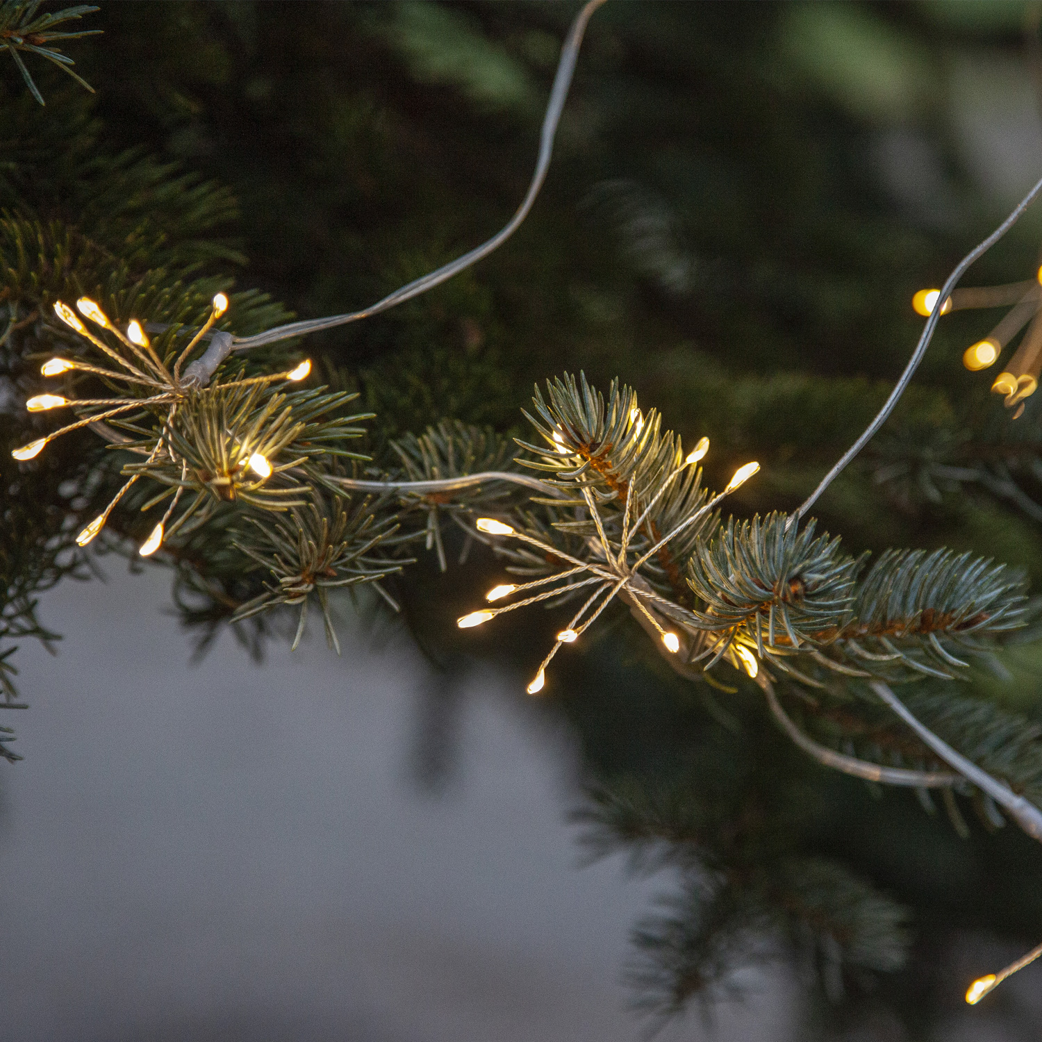 LED Lichterkette Dew Drop Blume - 96 Tautropfen LED - 8 Blüten - L: 2,1m - Timer - Batterie - Außen LED Lichterkette Dew Drop Blume - 96 Tautropfen LED - 8 Blüten - L: 2,1m - Timer - Batterie - Außen