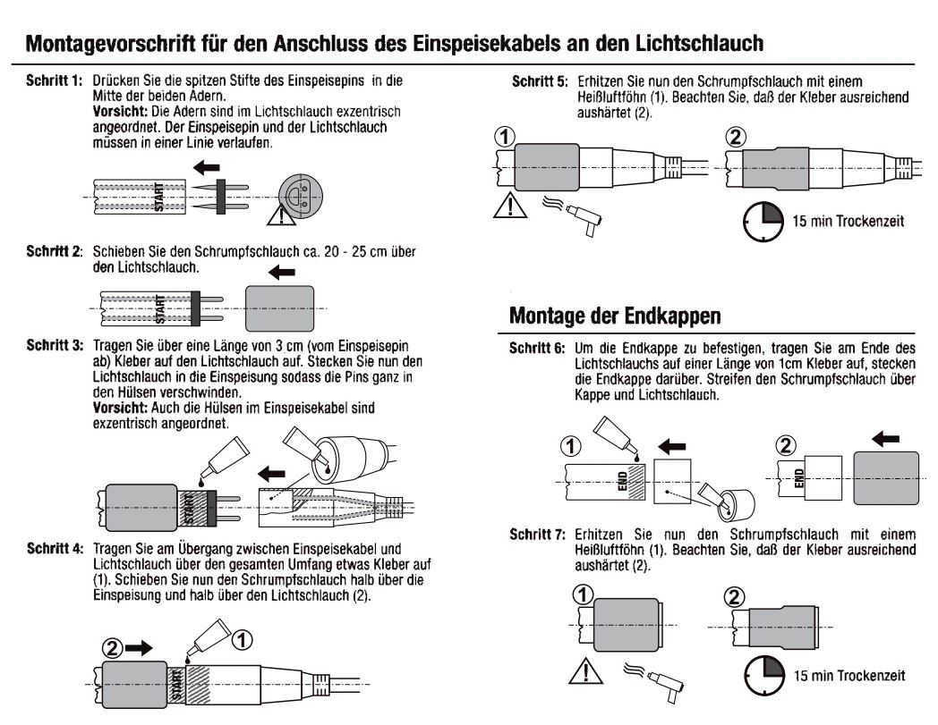 NEOLED Lichtschlauch - zweiseitig - 360LED - 6m - neutralweiß - für Innen/Außen NEOLED Lichtschlauch - zweiseitig - 360LED - 6m - neutralweiß - für Innen/Außen