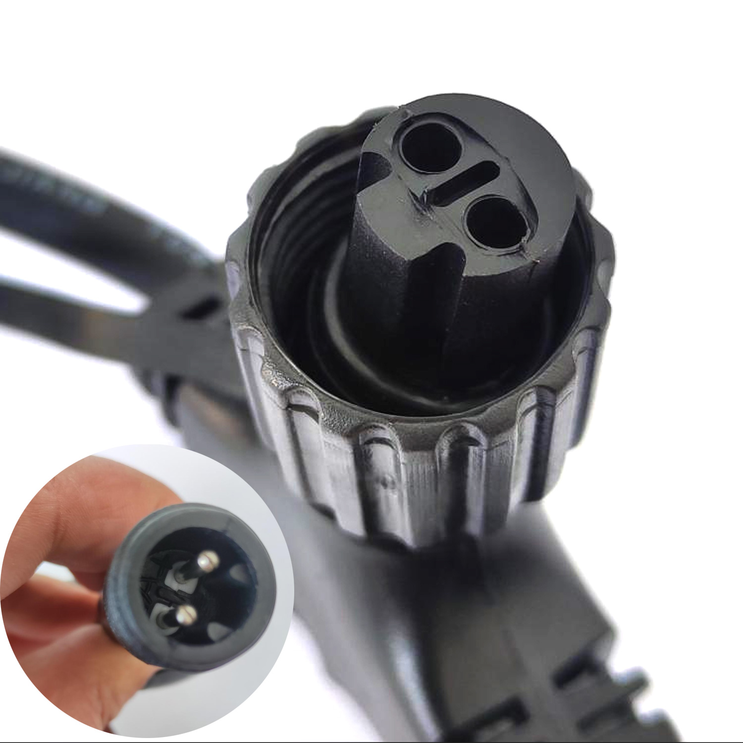 System LED Black | Verteiler | koppelbar | exkl. Trafo | 20-fach | 2.00m