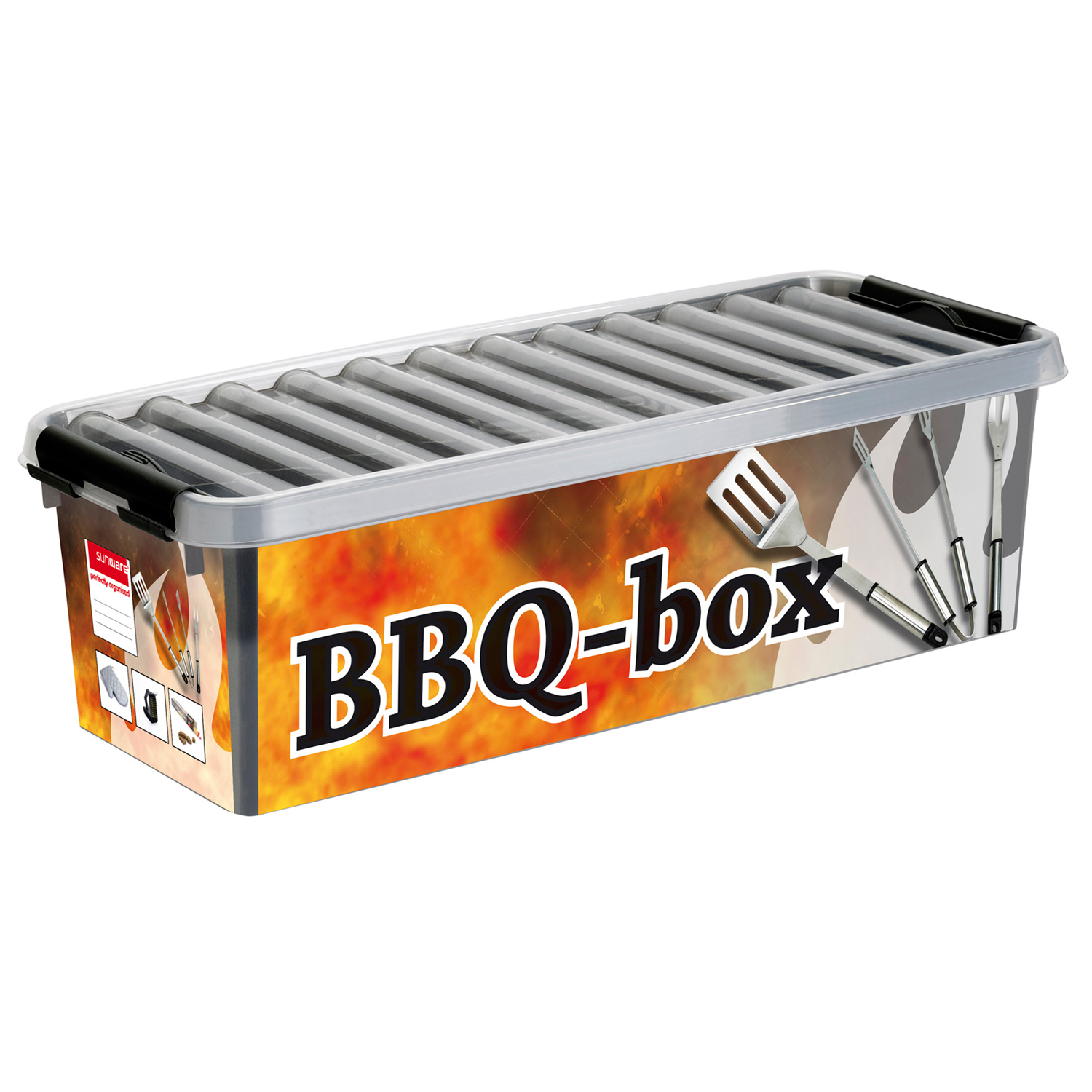 BBQ Box 9,5 Liter - Aufbewahrungsbox Sortimentskiste BBQ Box 9,5 Liter - Aufbewahrungsbox Sortimentskiste