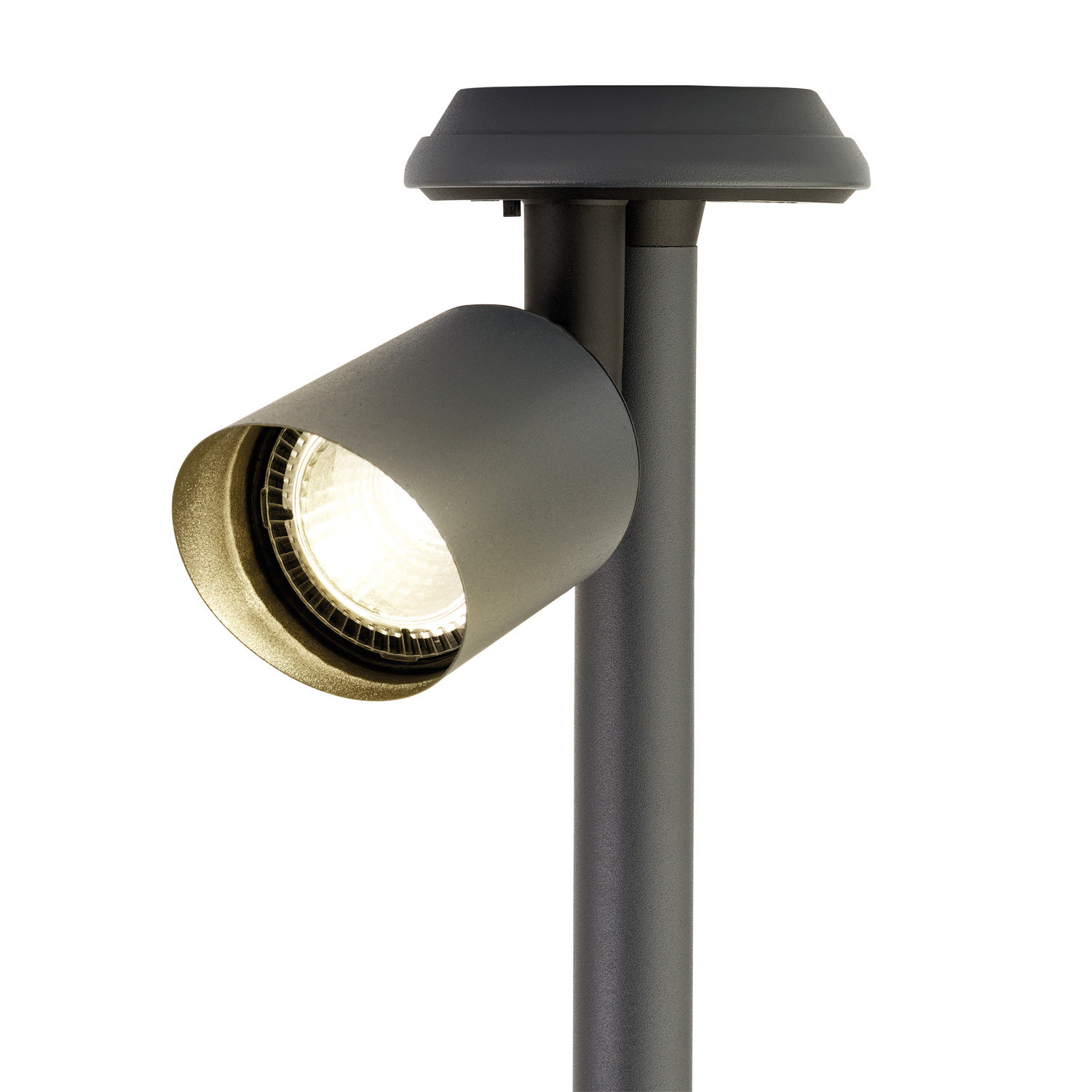 LED Solar Gartenstrahler - Gartenspot  - Dämmerungssensor - 3 Lumen - H: 25,5cm