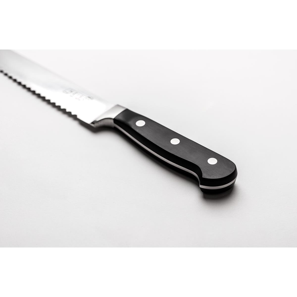 Klaus Grillt Brotmesser 20cm Klinge - 33cm Gesamtlänge - Sägeklinge