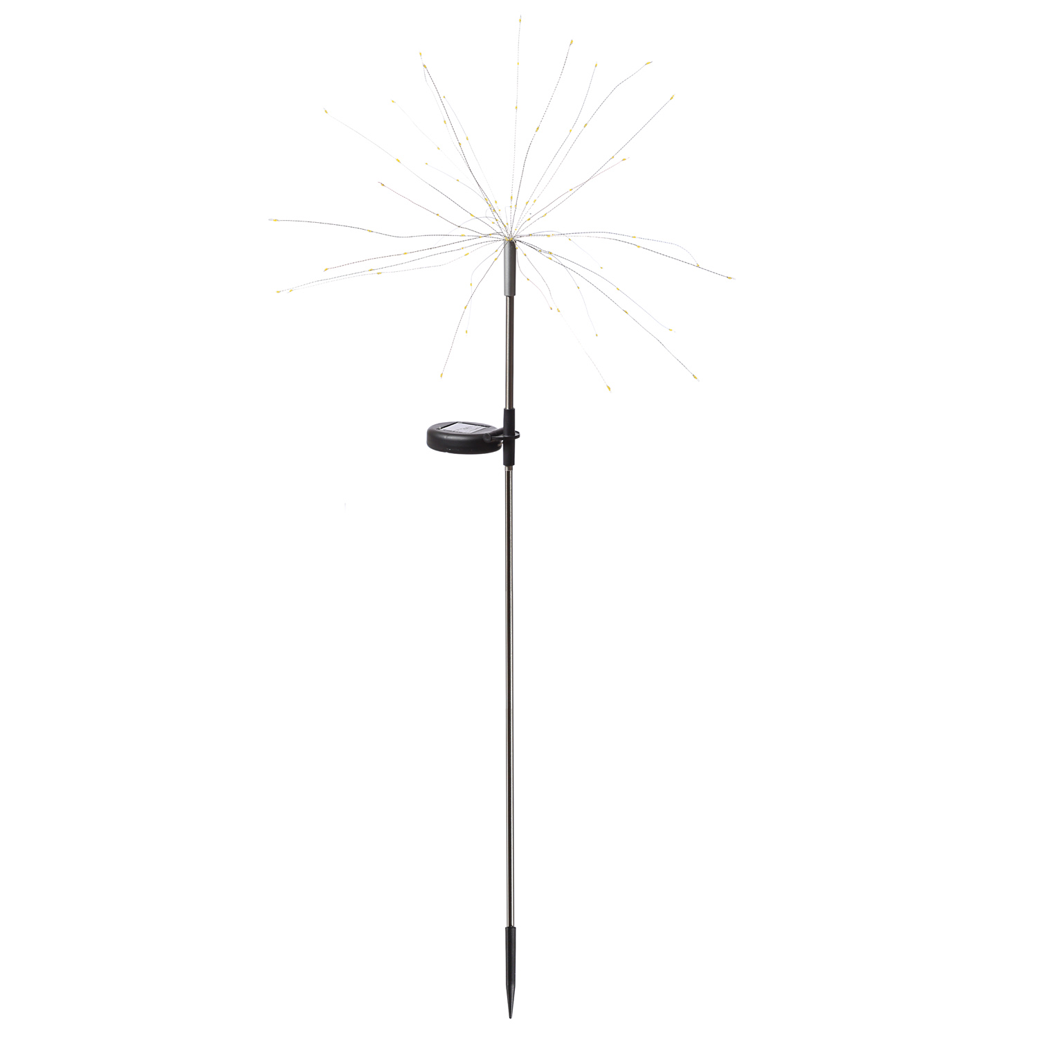 LED Solarstab FEUERWERK - Gartendeko - 90 warmweiße LED - H: 90cm - Dämmerungssensor LED Solarstab FEUERWERK - Gartendeko - 90 warmweiße LED - H: 90cm - Dämmerungssensor