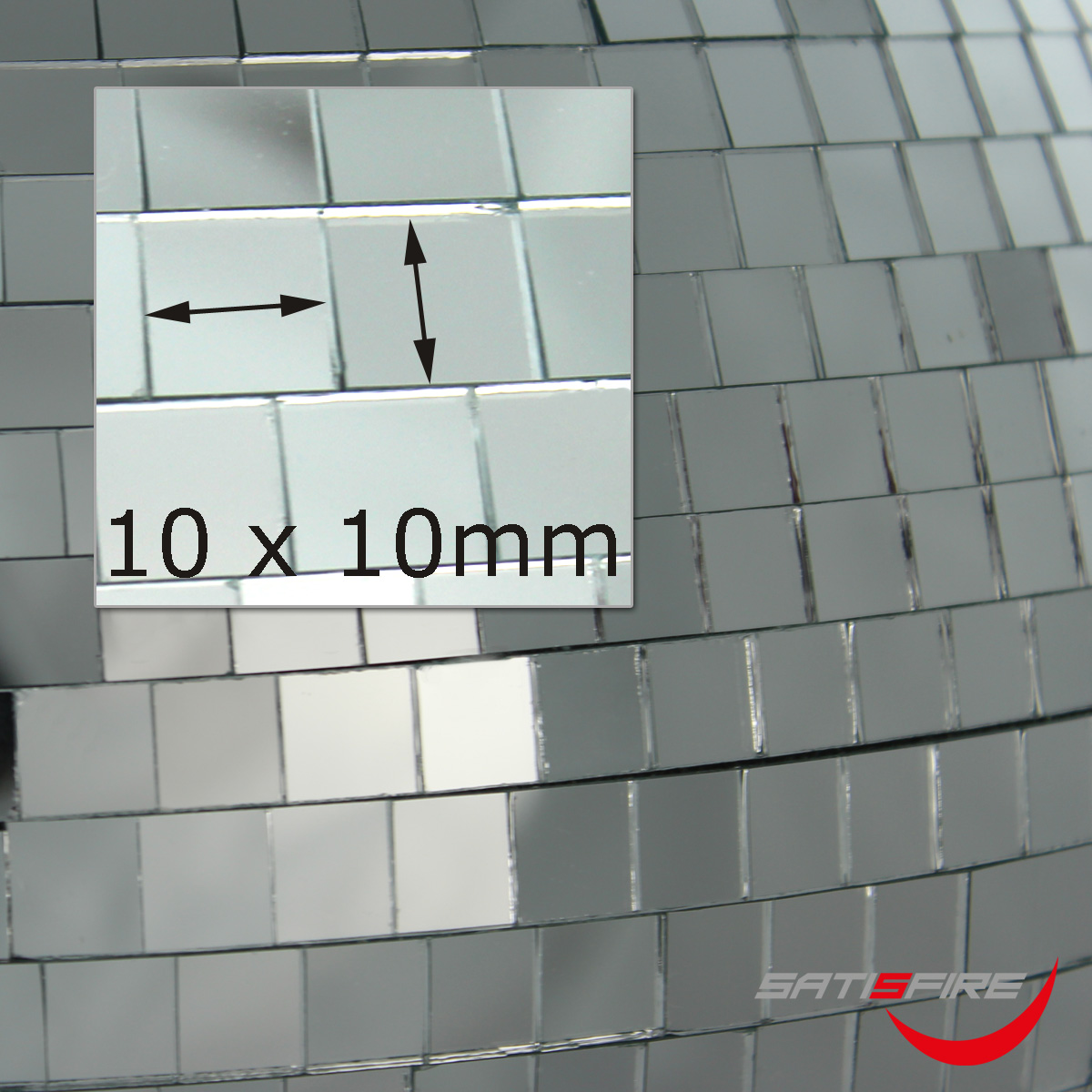Spiegelkugel 30cm silber- Diskokugel (Discokugel) Party Lichteffekt - Echtglas - mirrorball silver chrome Spiegelkugel 30cm silber- Diskokugel (Discokugel) Party Lichteffekt - Echtglas - mirrorball silver chrome